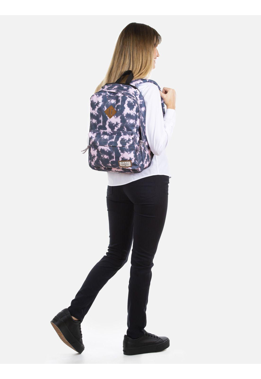 Mochila Escolar Mujer 5AM130-WT21 Azul Maui and Sons-4