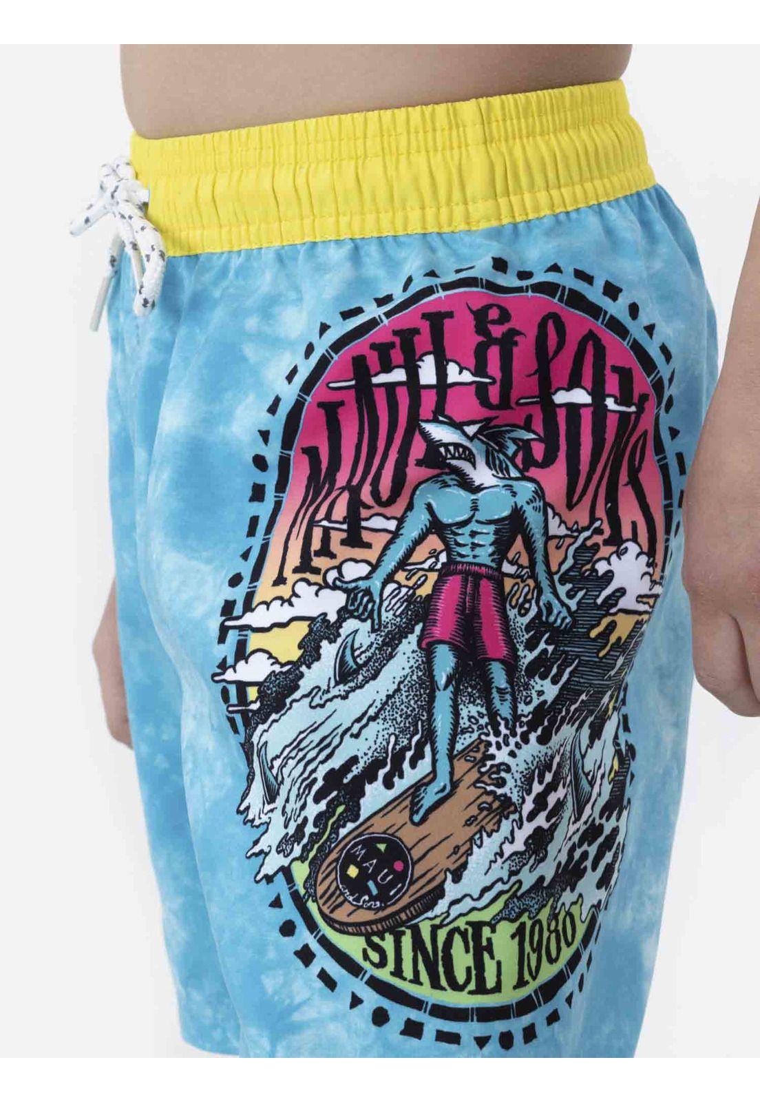 Traje de Baño Microfibra Niño Multicolor Maui and Sons-2