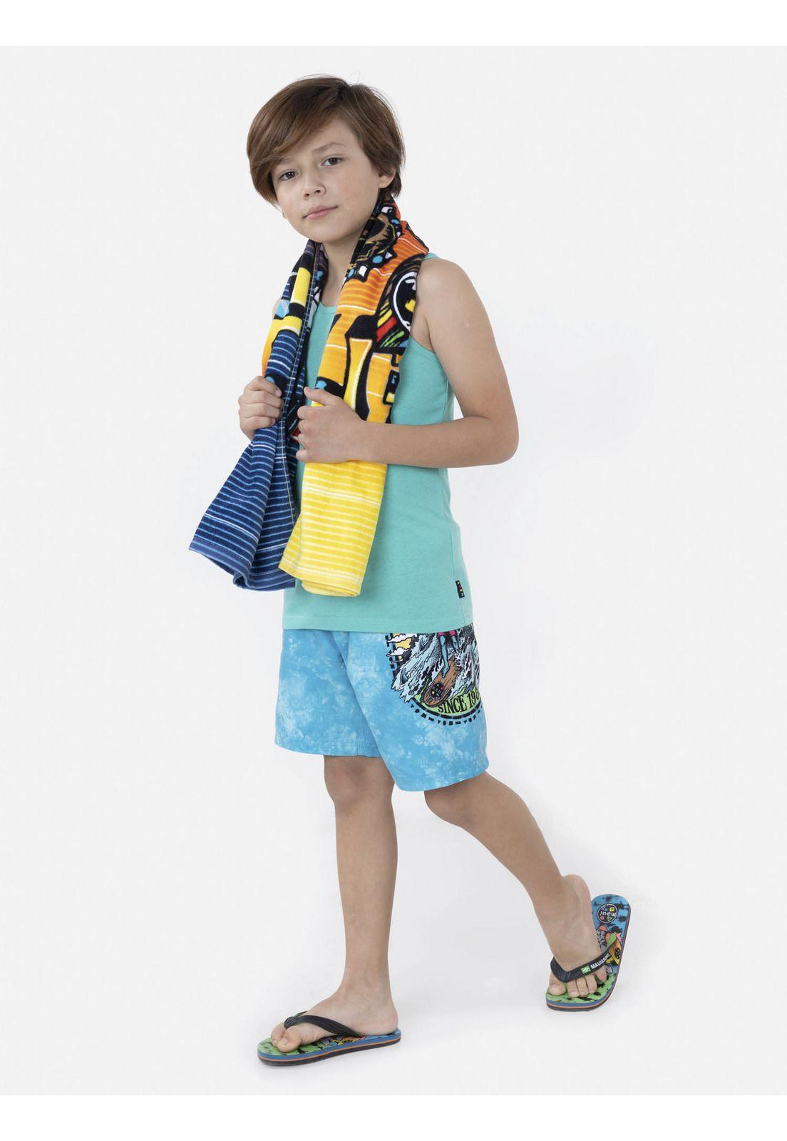 Traje de Baño Microfibra Niño Multicolor Maui and Sons-3