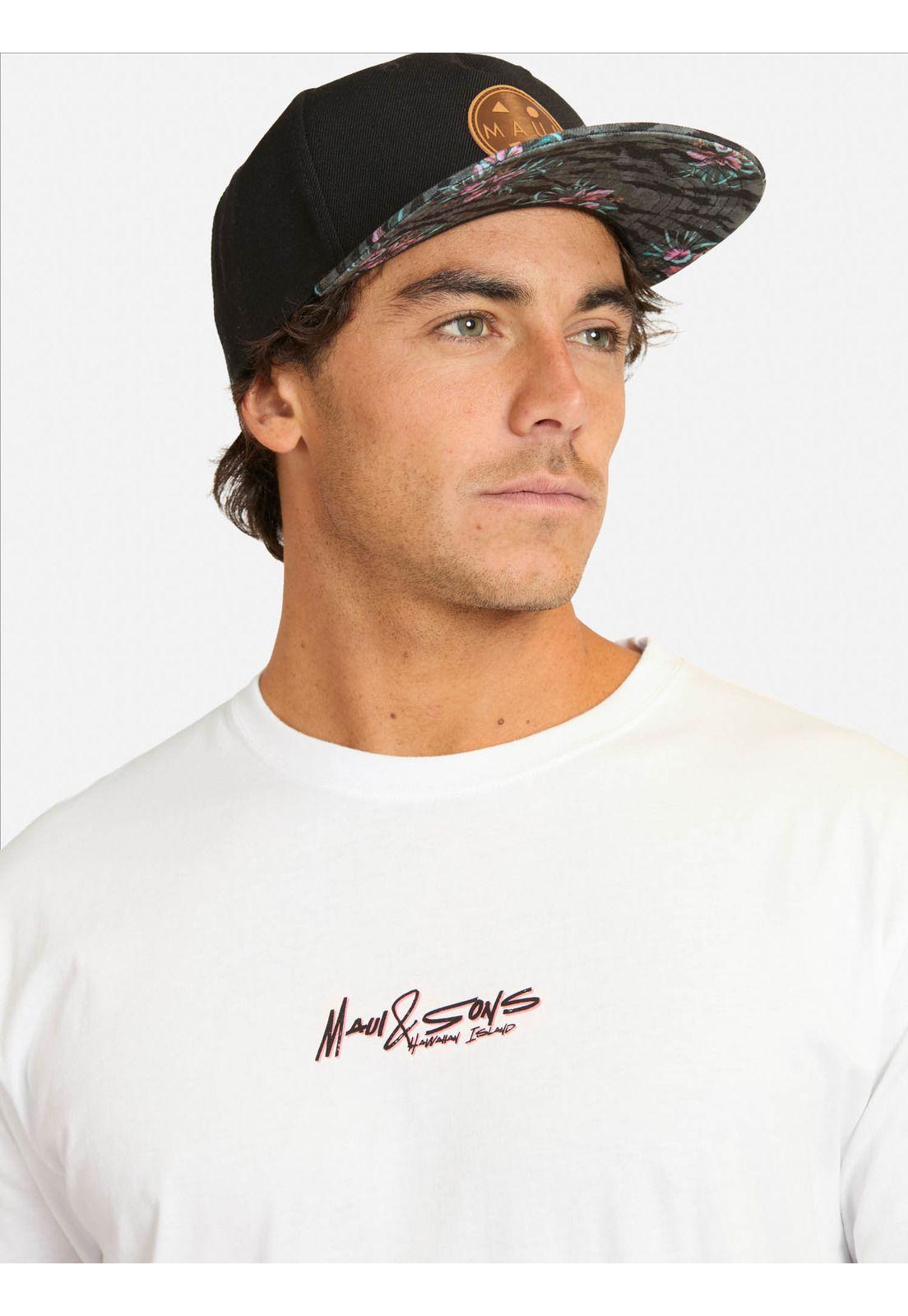 Polera MC Miramo Blanco Hombre Maui And Sons-2