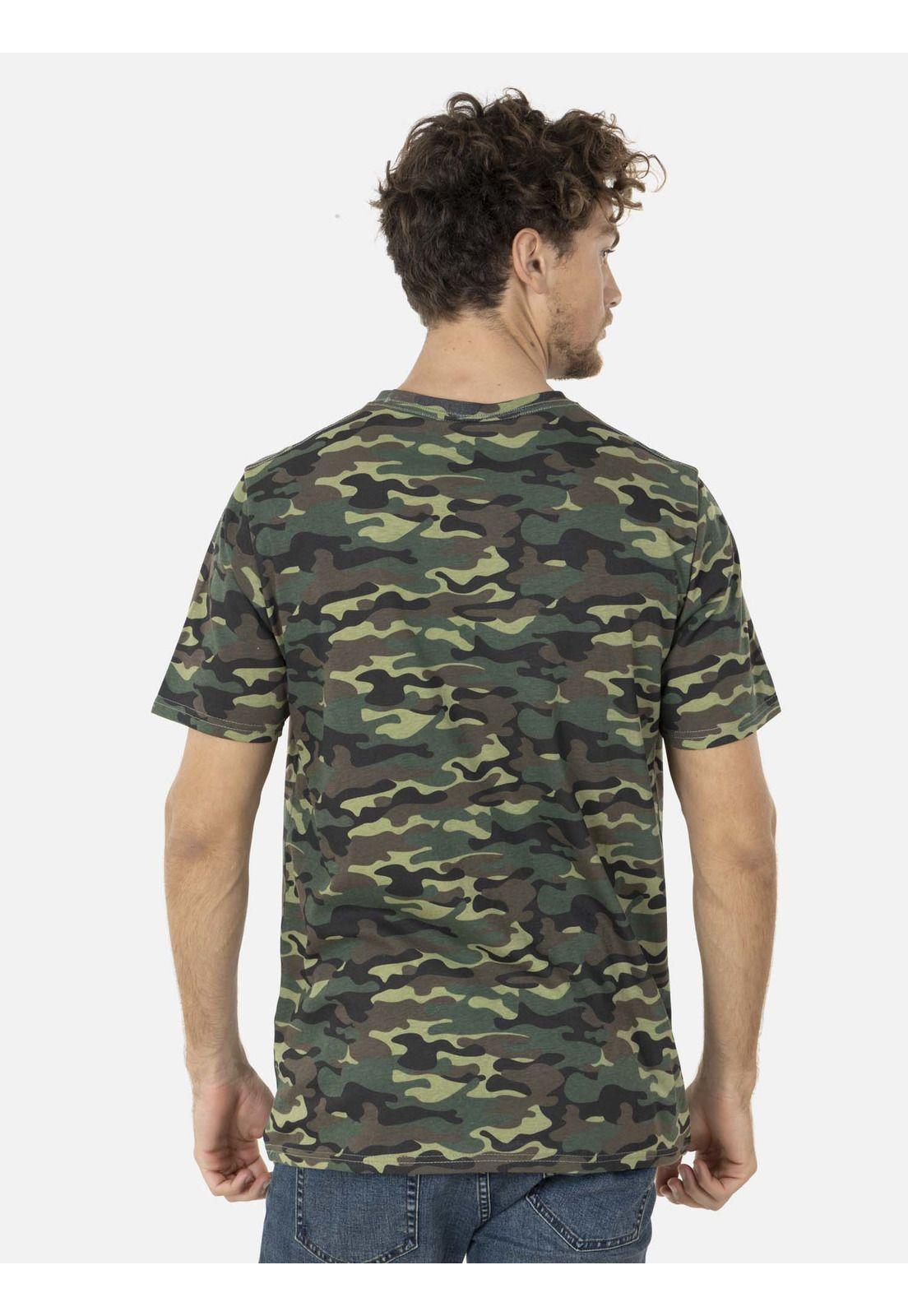 Polera ARMY TEES Hombre Multicolor Maui and Sons-1