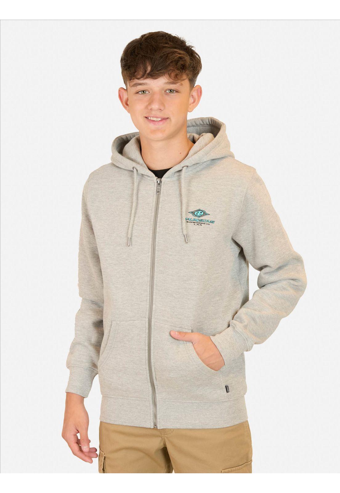 Poleron FZ Mood Gris Infantil Maui And Sons-0