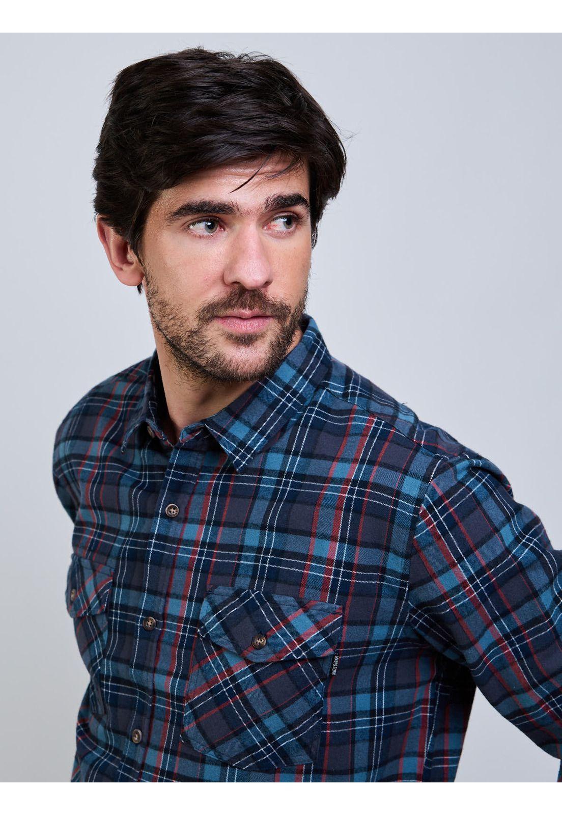 Camisa Tambo Multicolor Hombre Maui And Sons-3