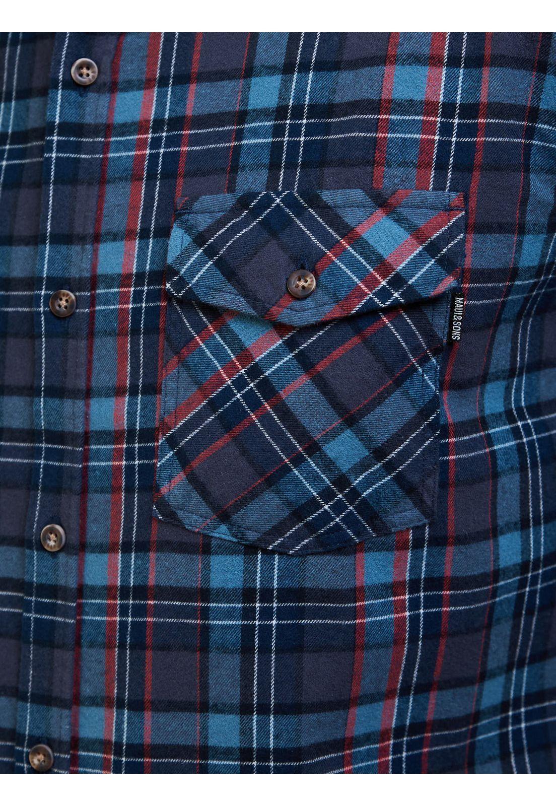 Camisa Tambo Multicolor Hombre Maui And Sons-4