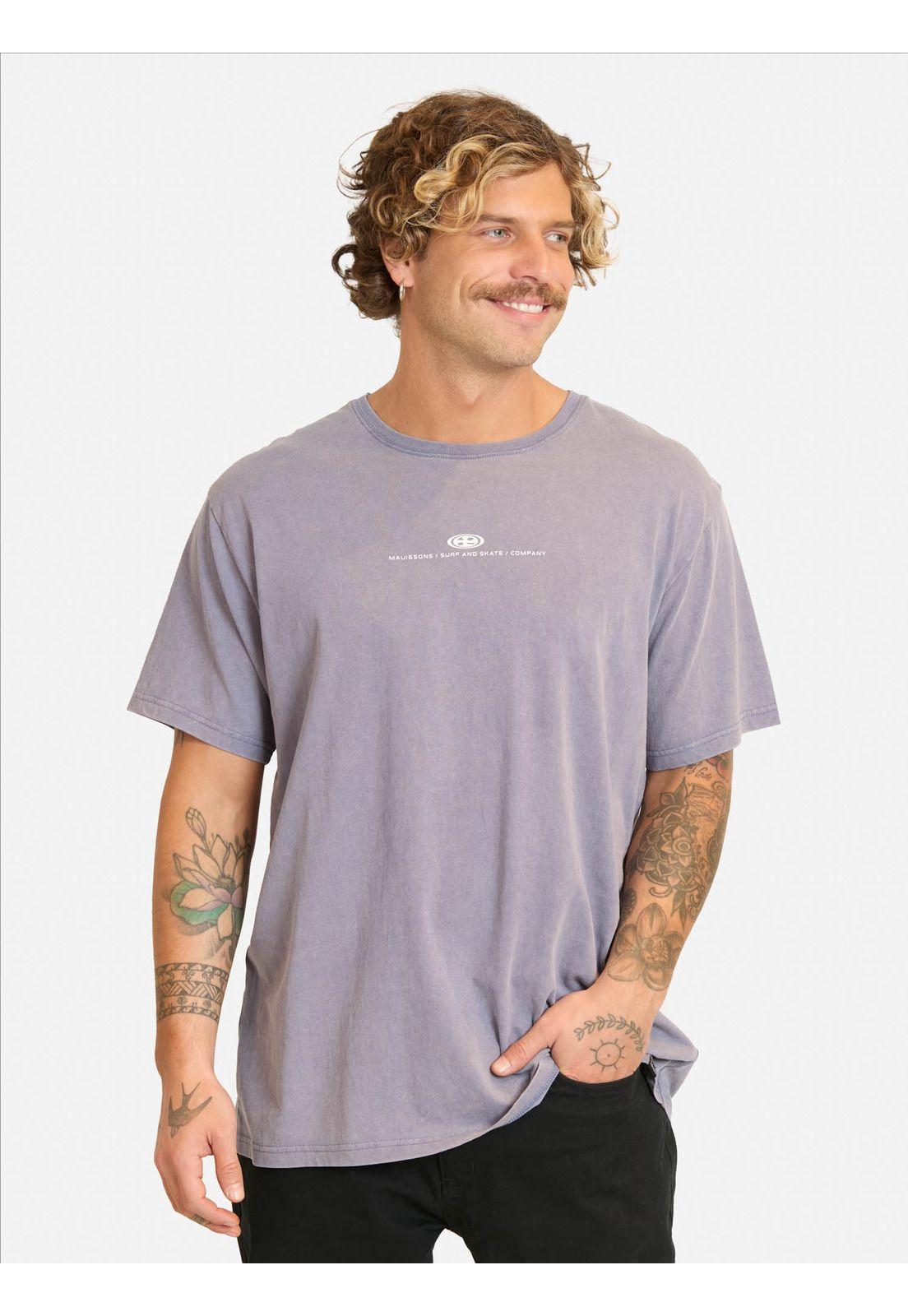 Polera MC Ciyon Azul Hombre Maui And Sons-0