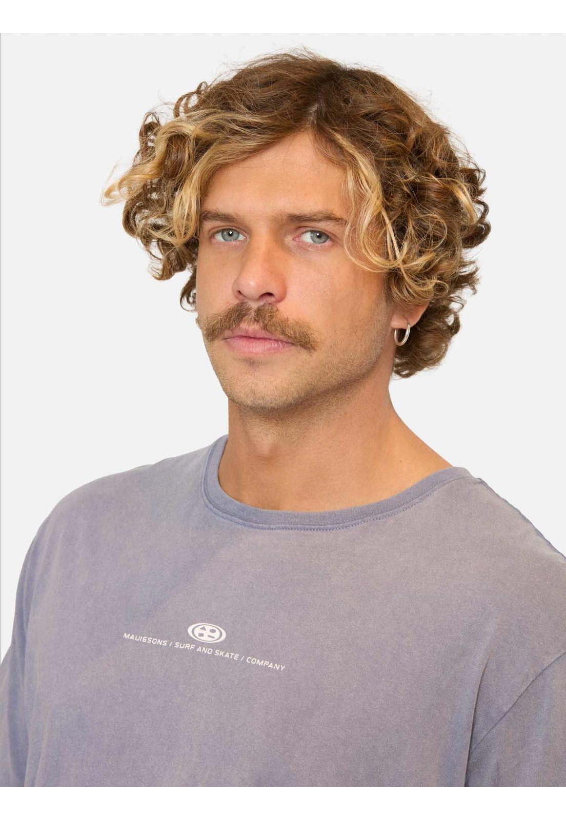 Polera MC Ciyon Azul Hombre Maui And Sons-2