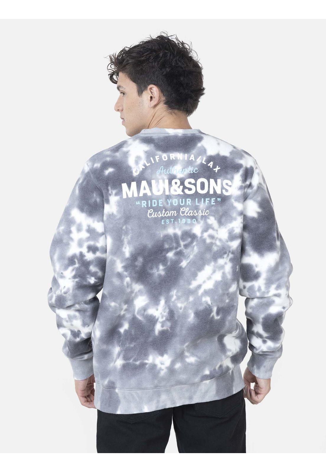 Poleron Hombre CUSTOM CLASSIC Multicolor Maui and Sons-1