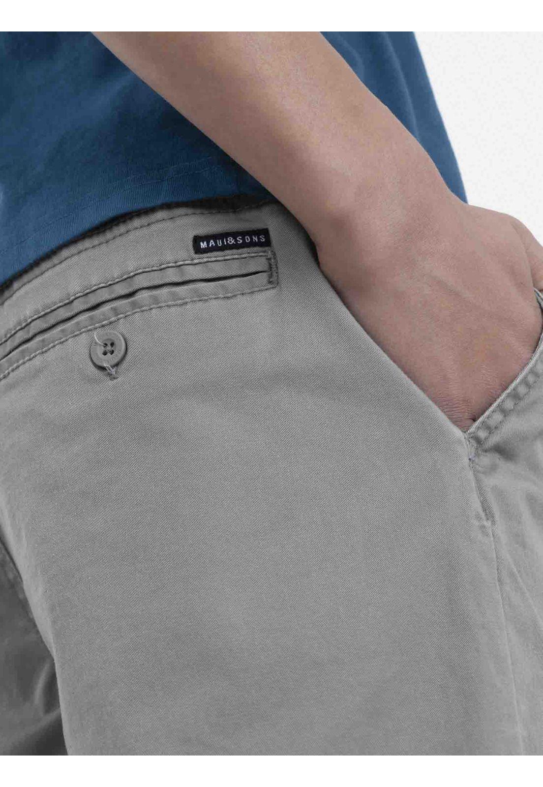 Bermuda Jogger Juvenil 5B1093-MV22 Beige Maui and Sons-2