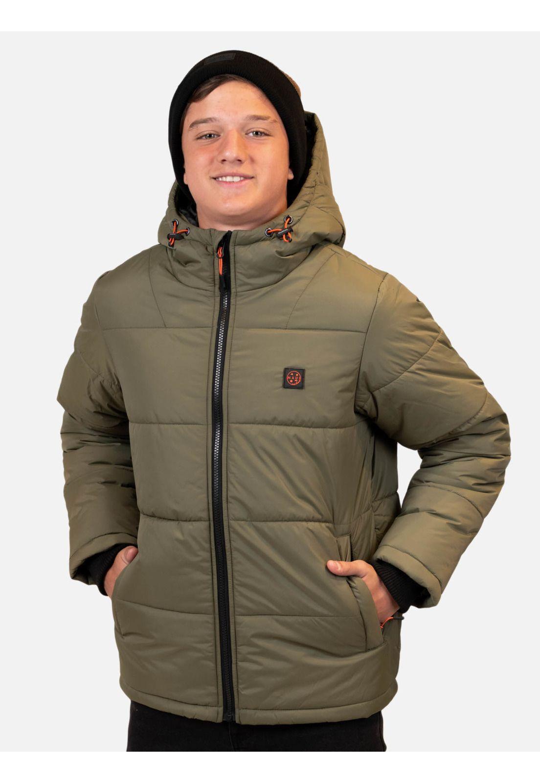 Parka Rayo Infantil Verde Maui And Sons-0