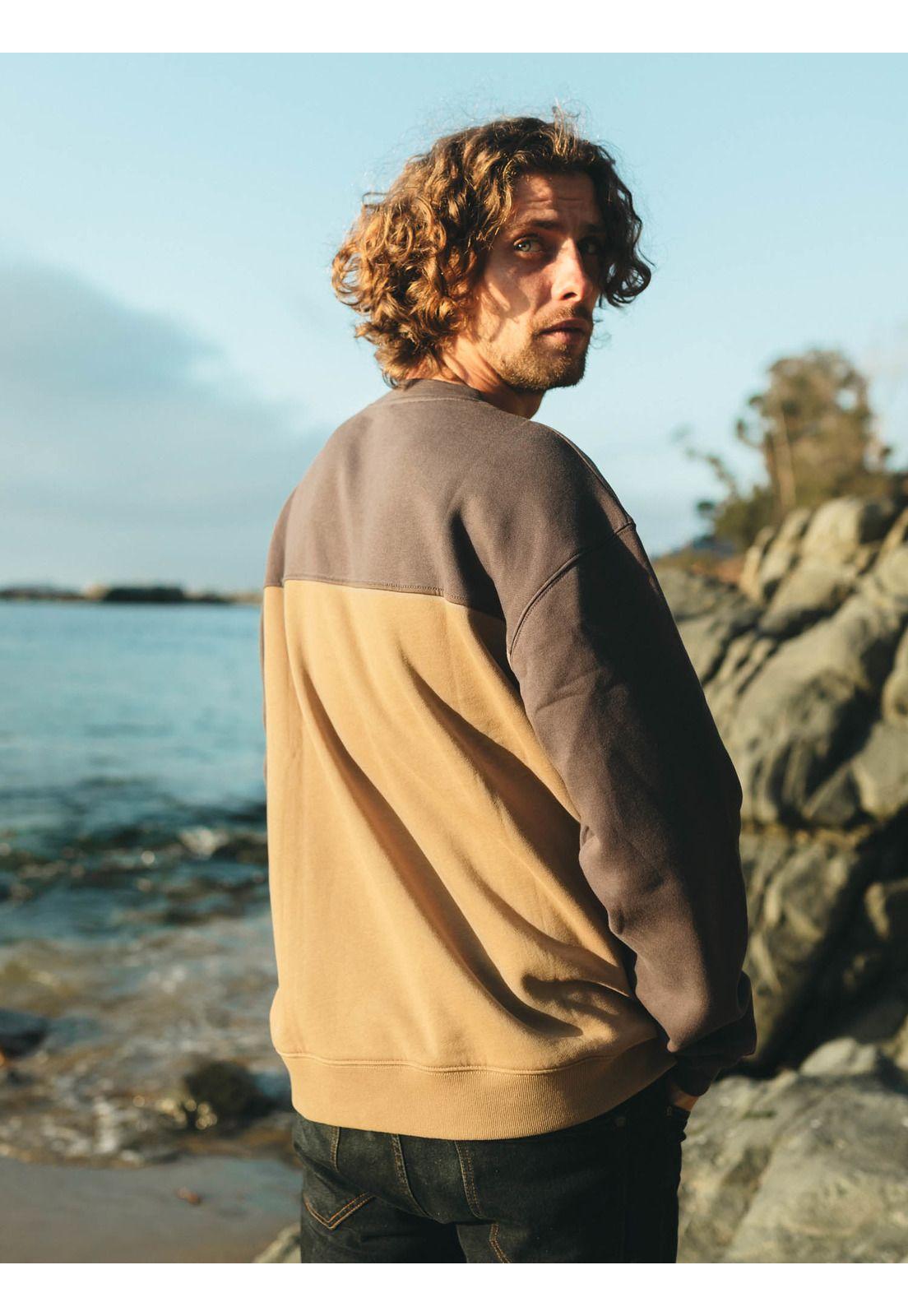 Poleron CR Luau Beige Hombre Maui And Sons-3