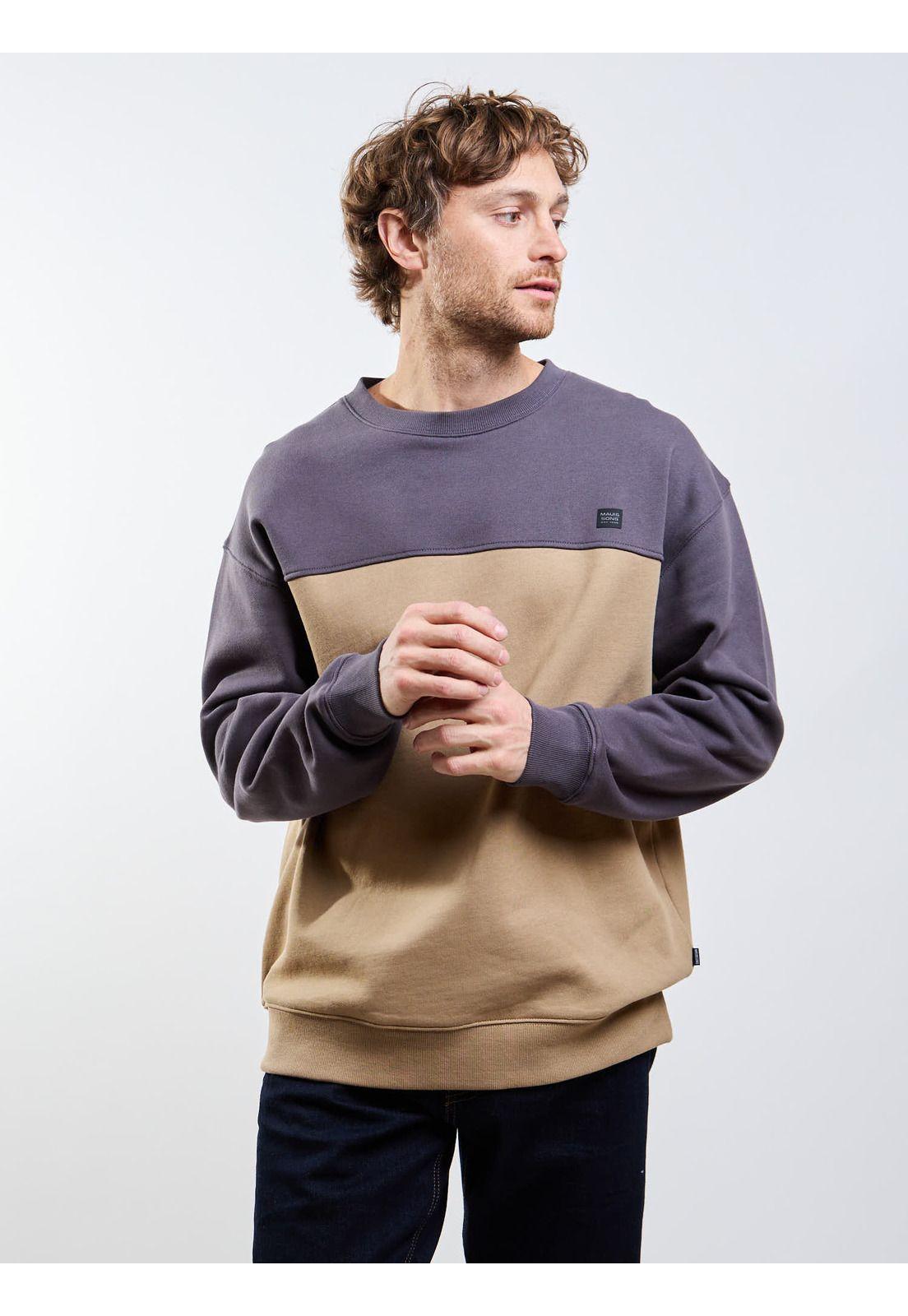 Poleron CR Luau Beige Hombre Maui And Sons-8