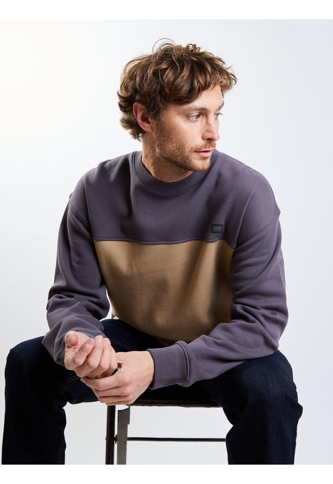 Poleron CR Luau Beige Hombre Maui And Sons-9