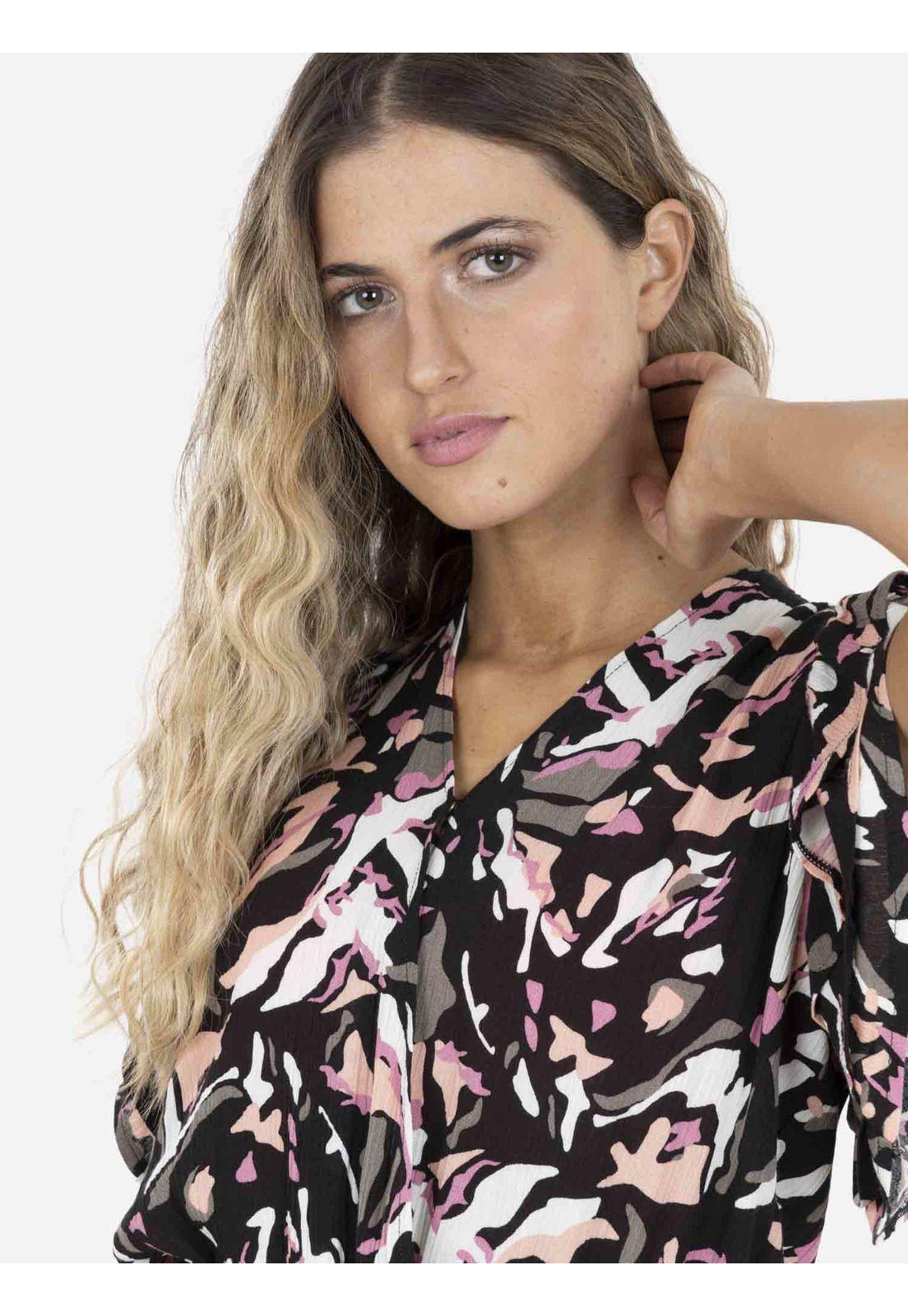 Entero ABSTRACT ART JUMPSUIT Mujer Multicolor Maui And Sons-2