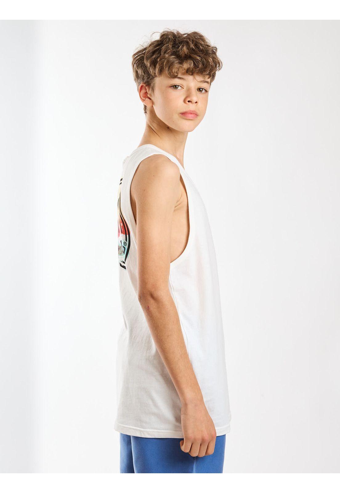 Polera SM Seaside Blanco Infantil Maui and Sons-2