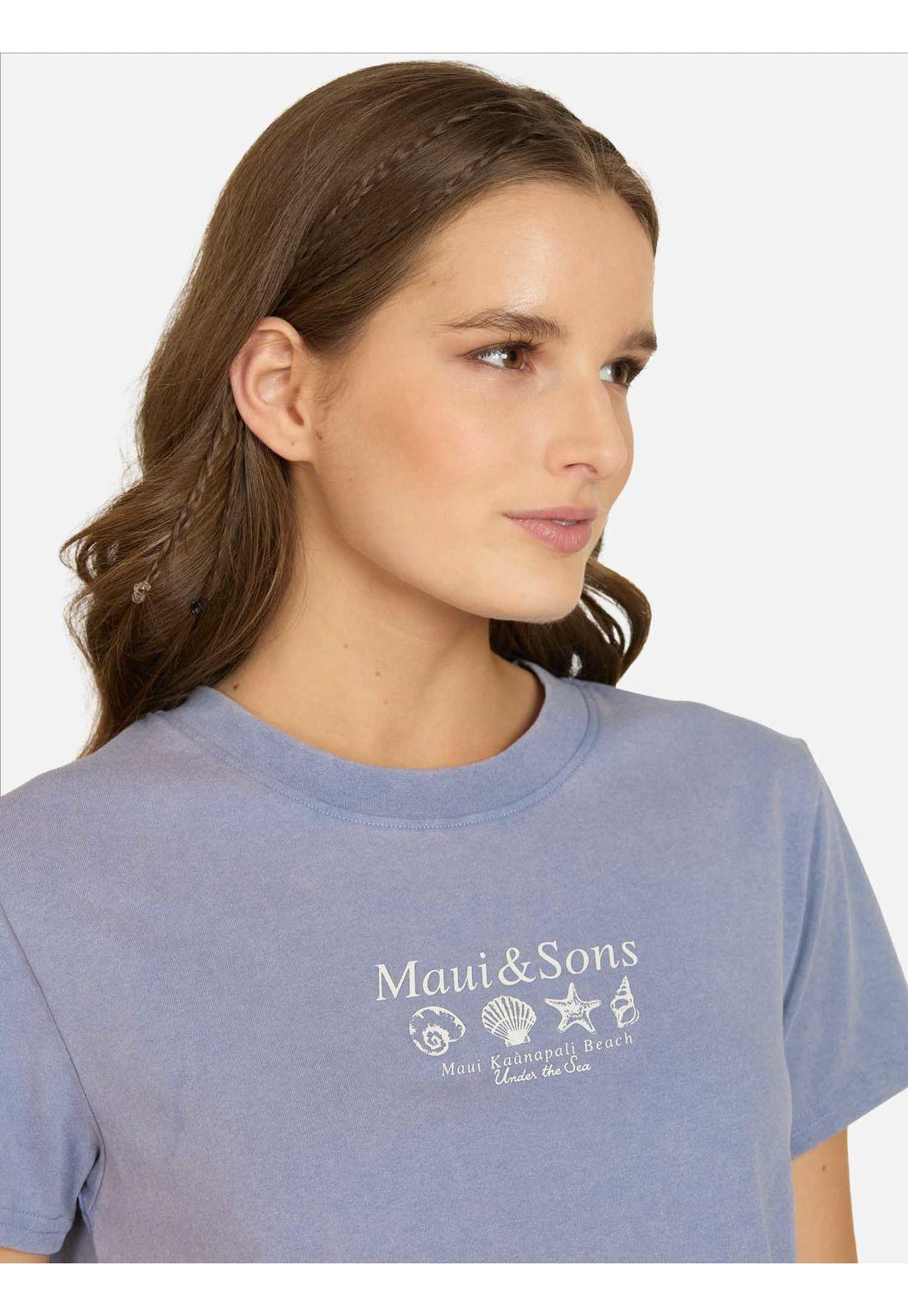 Polera MC Coralia Azul Mujer Maui And Sons-2