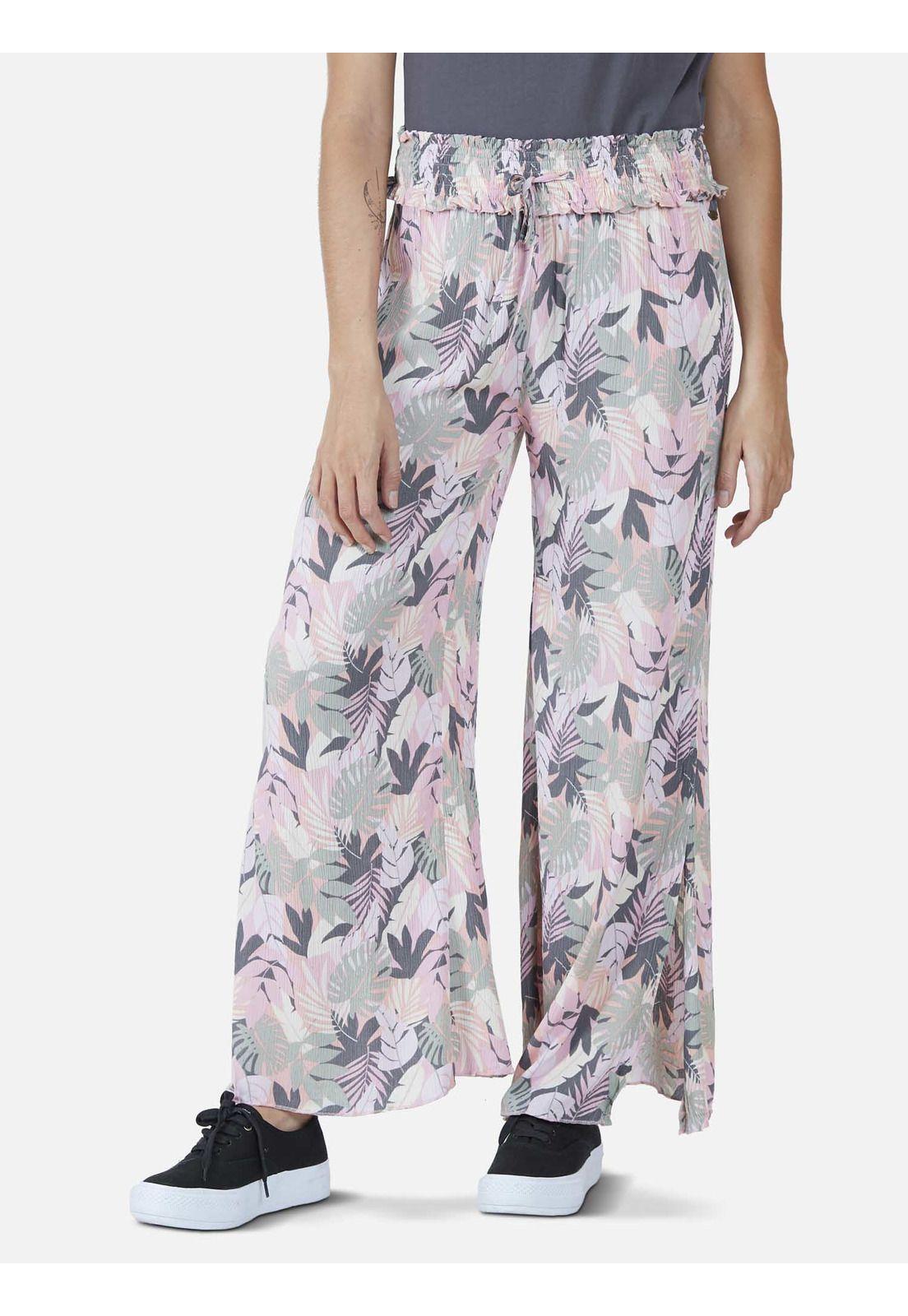 Pantalón Playero Mujer Rosado 5N136-WV22 Maui And Sons-0