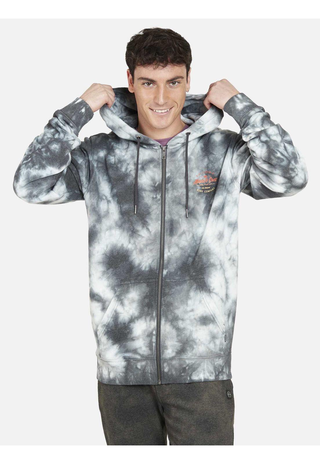 Poleron Fullzipper MERIDIAN Hombre Multicolor Maui and Sons-0