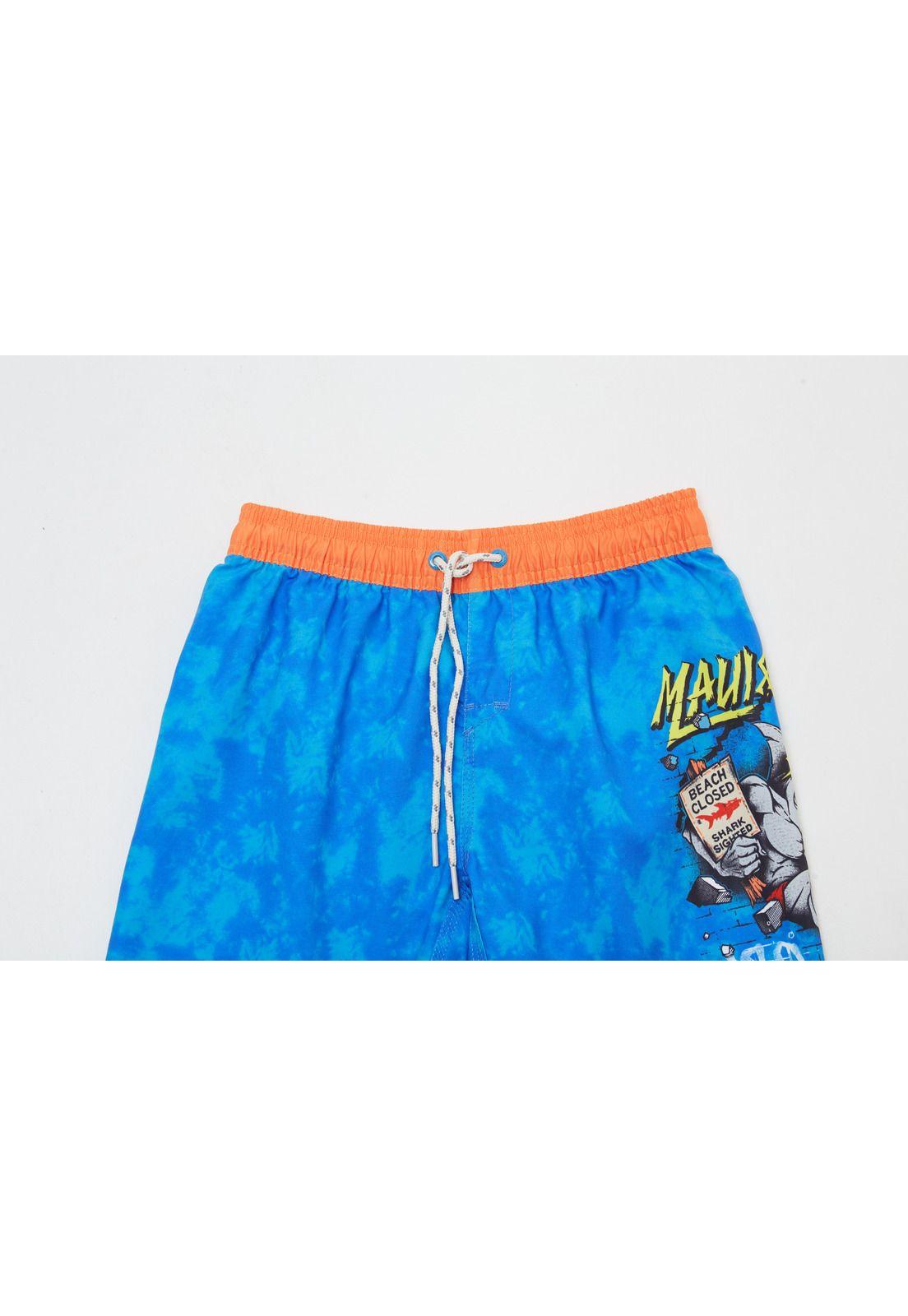 Traje de baño Niño Azul-1