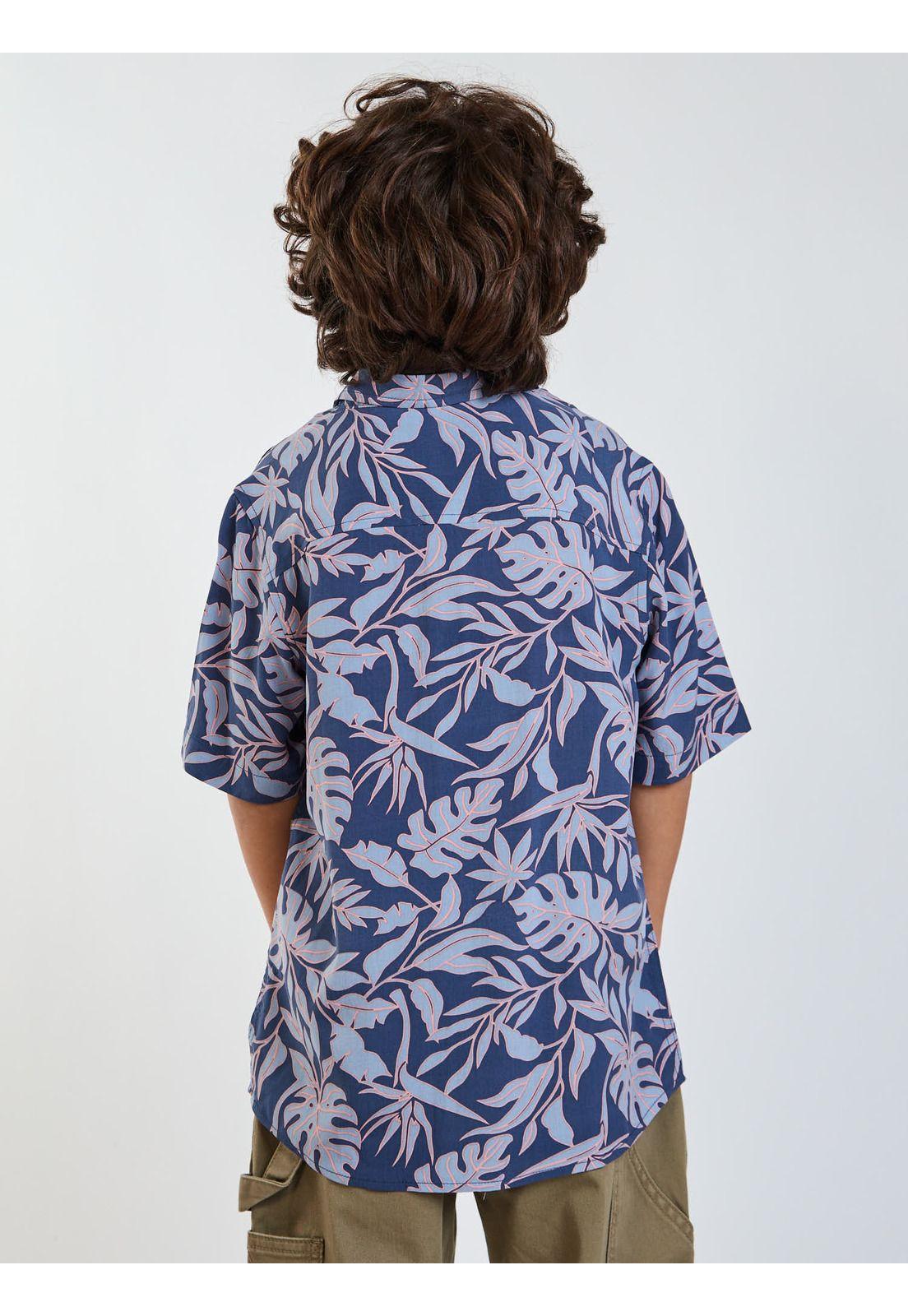 Camisa MC Boardy Multicolor Infantil Maui and Sons-1
