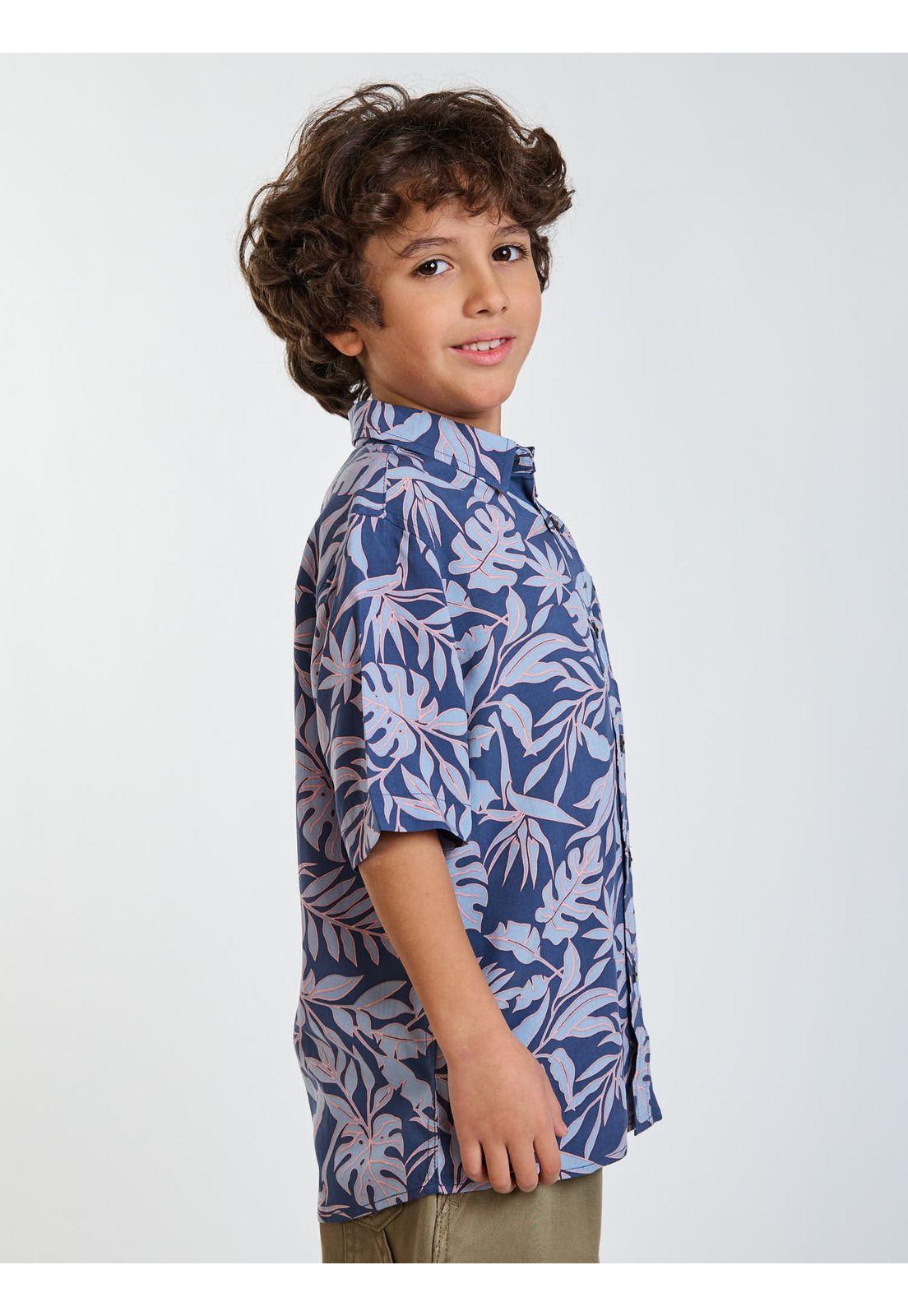 Camisa MC Boardy Multicolor Infantil Maui and Sons-2