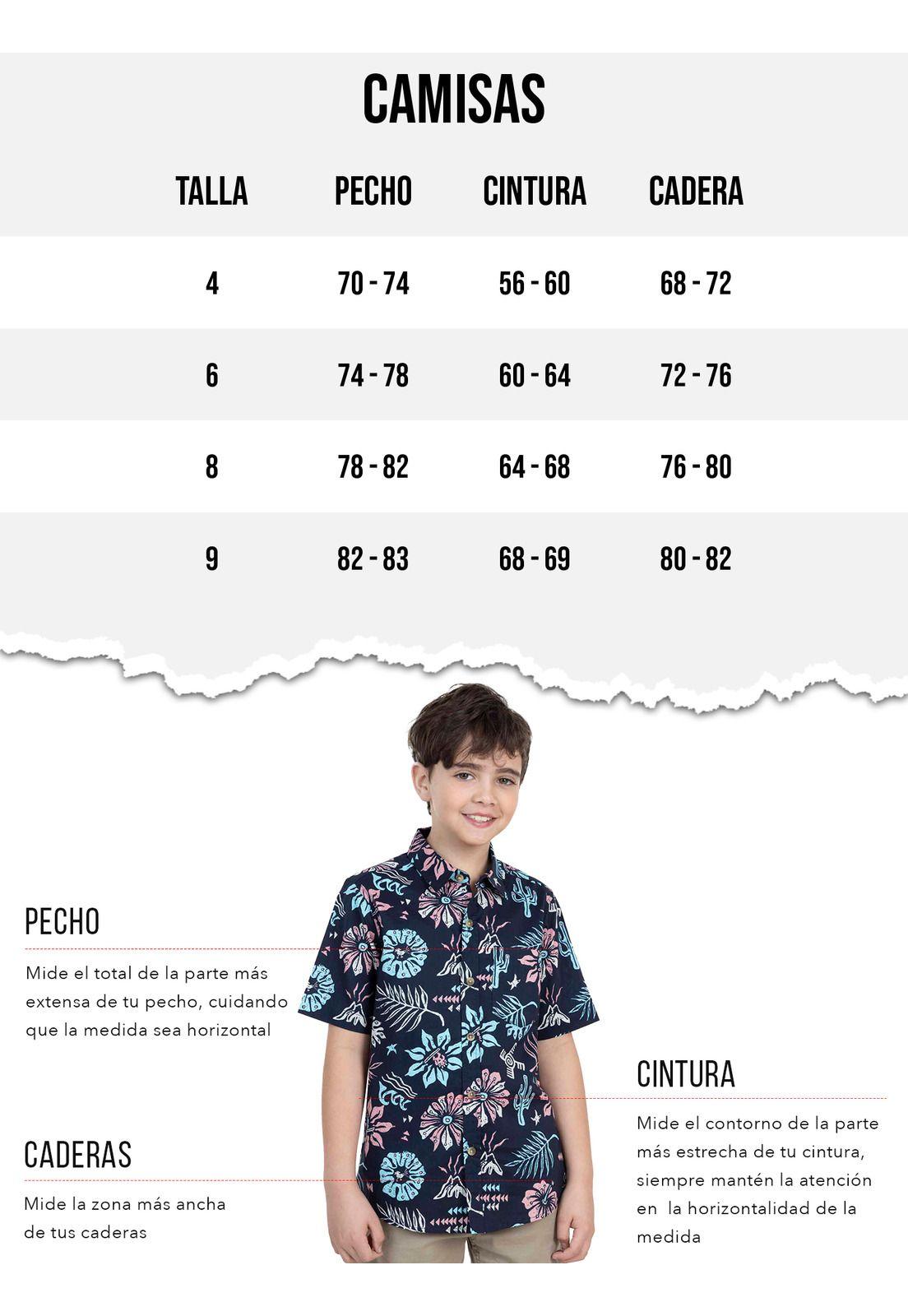 Camisa MC Boardy Multicolor Infantil Maui and Sons-7