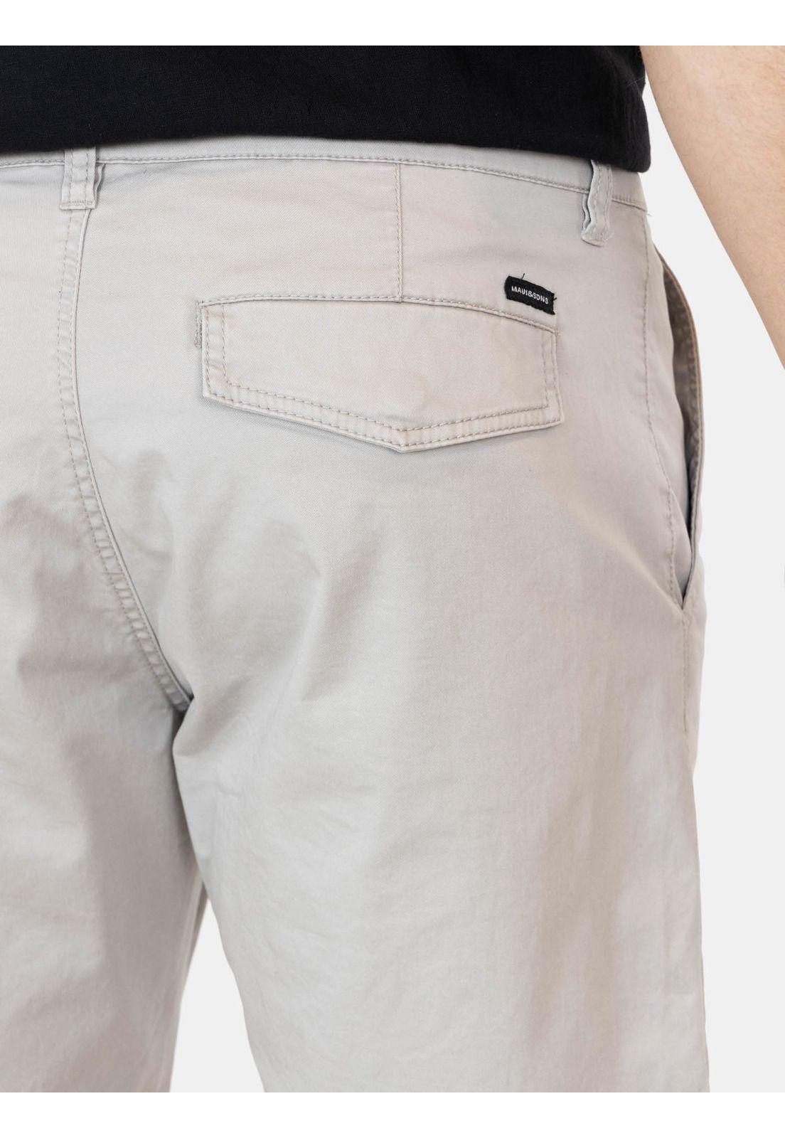 Bermuda Makoa Beige Hombre Maui And Sons-2