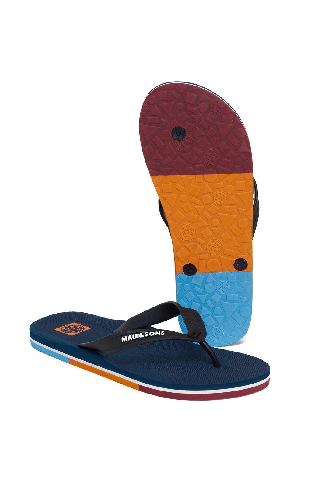 Sandalia Hombre Maui 5S765-MV21 Azul-4