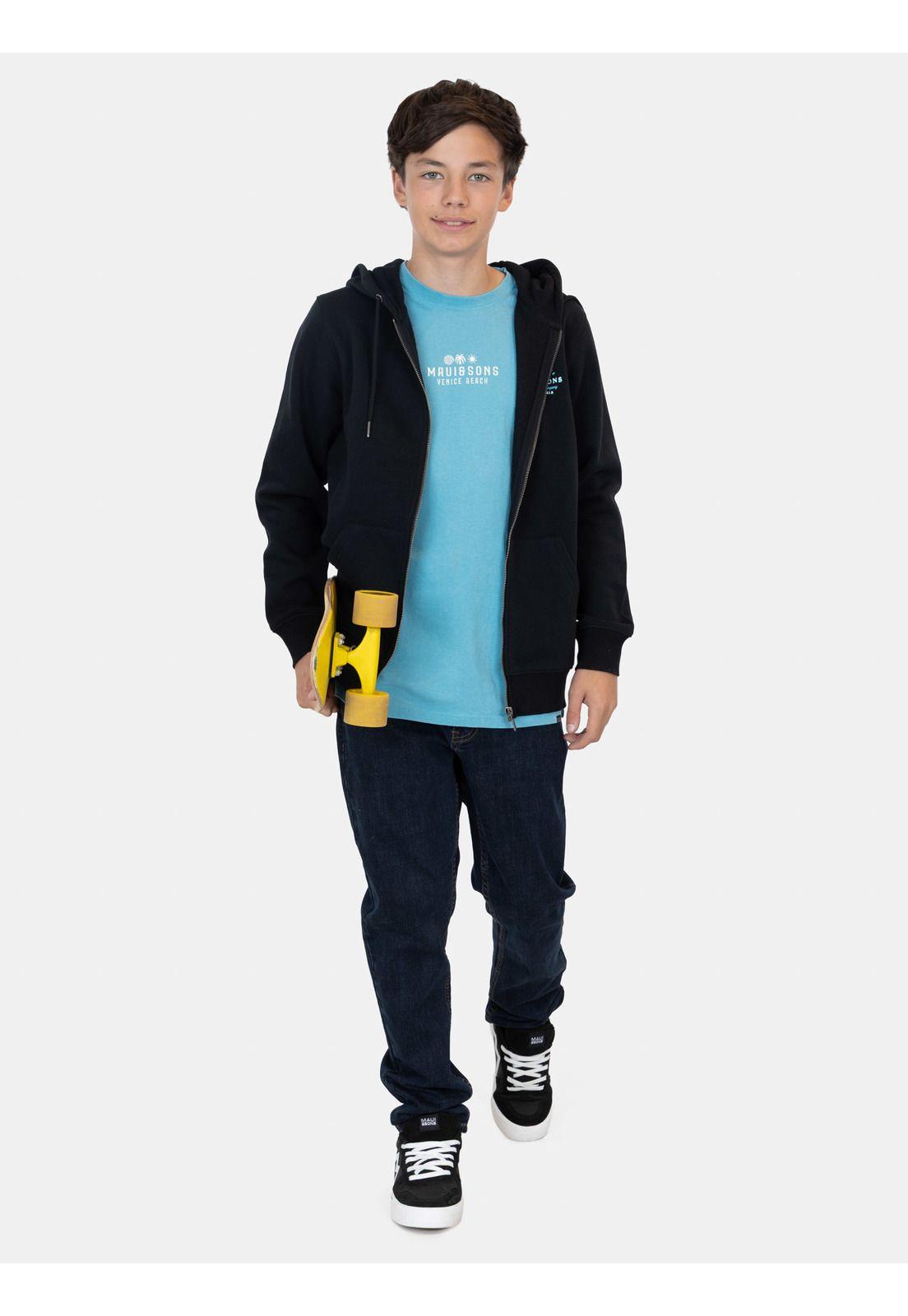 Poleron FZ  Kalira Negro Infantil Maui And Sons-3
