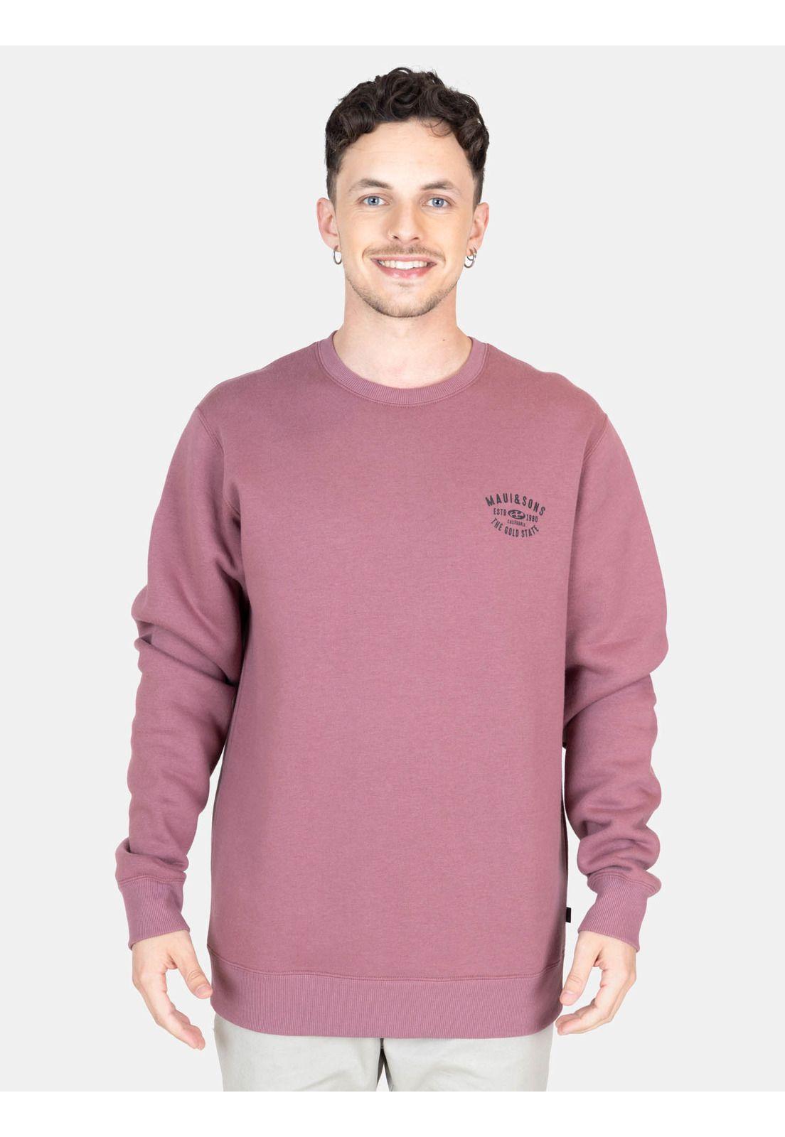 Poleron CR Escape Rojo Hombre Maui And Sons-0