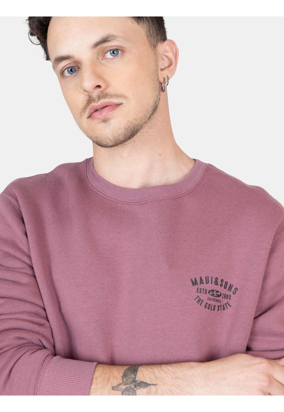 Poleron CR Escape Rojo Hombre Maui And Sons-2