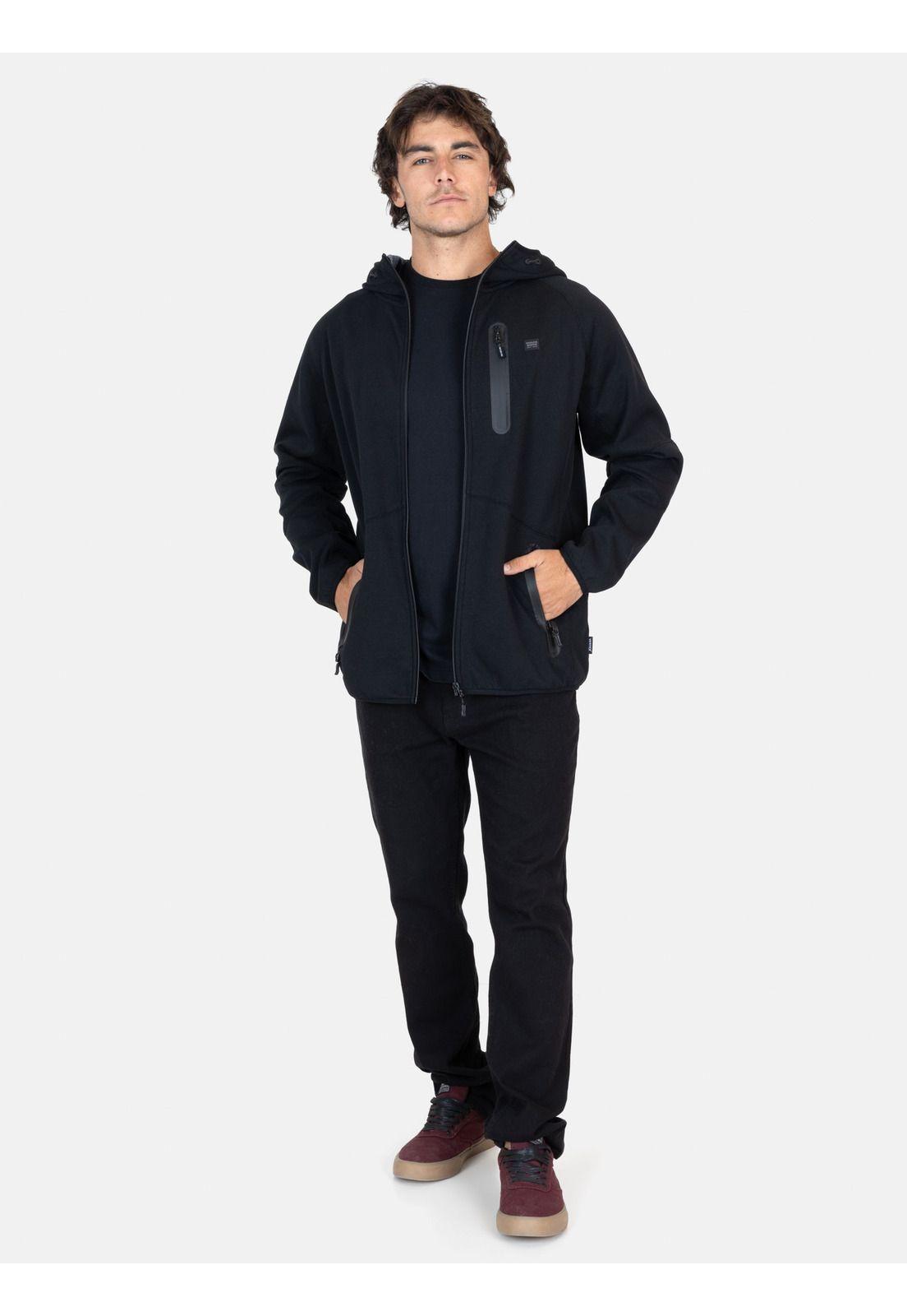 Poleron Bonded Coastal Negro Hombre Maui And Sons-3
