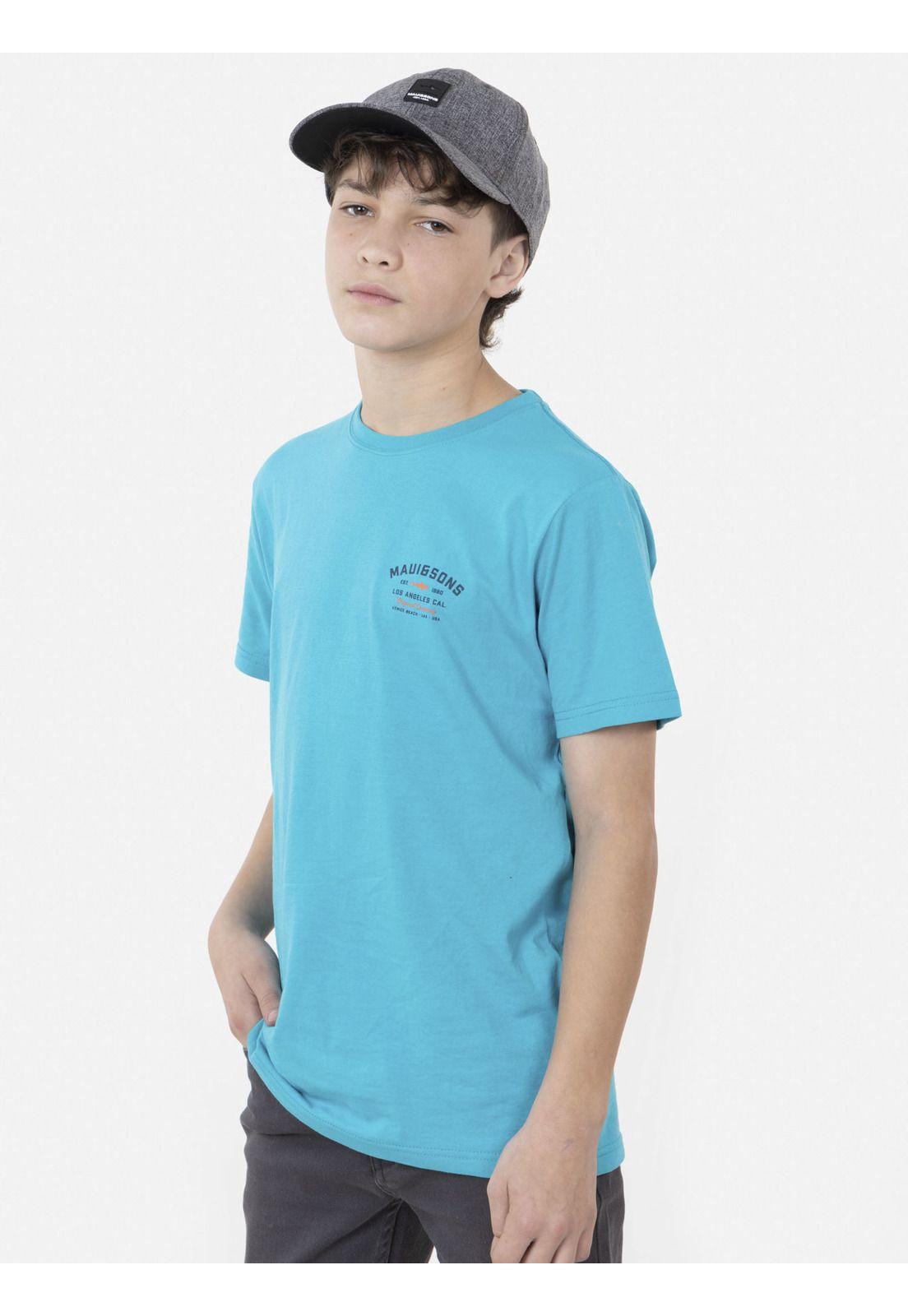 Polera VENICE LAX Juvenil Celeste Maui and Sons-0