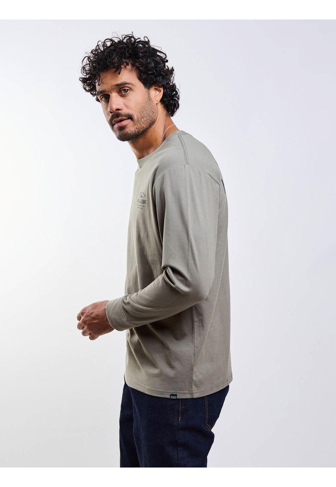 Polera ML Elementals Ly Verde Hombre Maui And Sons-2