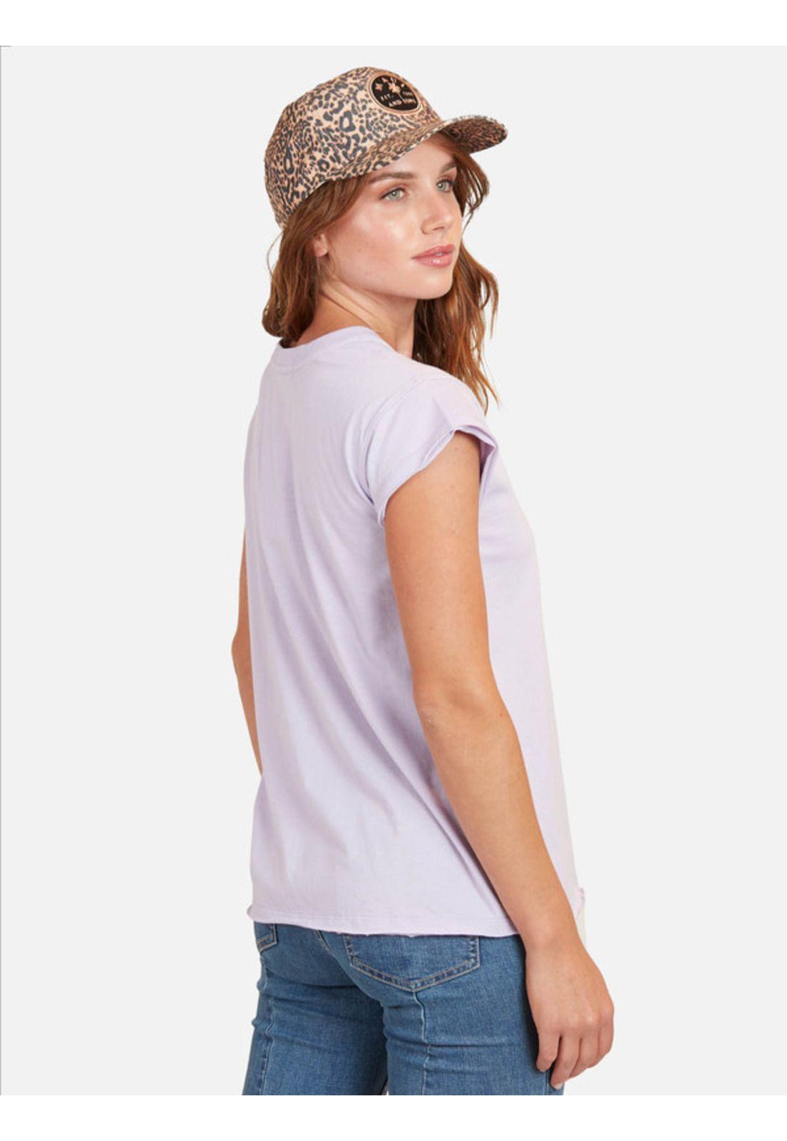 Polera Beach Rebel Mujer Rosado Maui And Sons-1