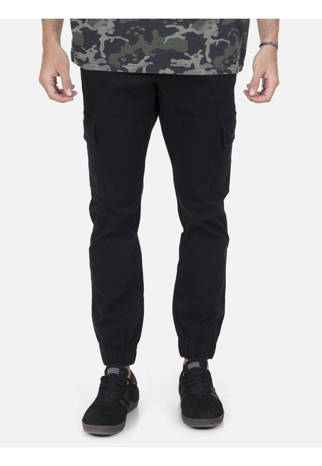 Pantalon Hombre 5N1706 Negro Maui and Sons-0