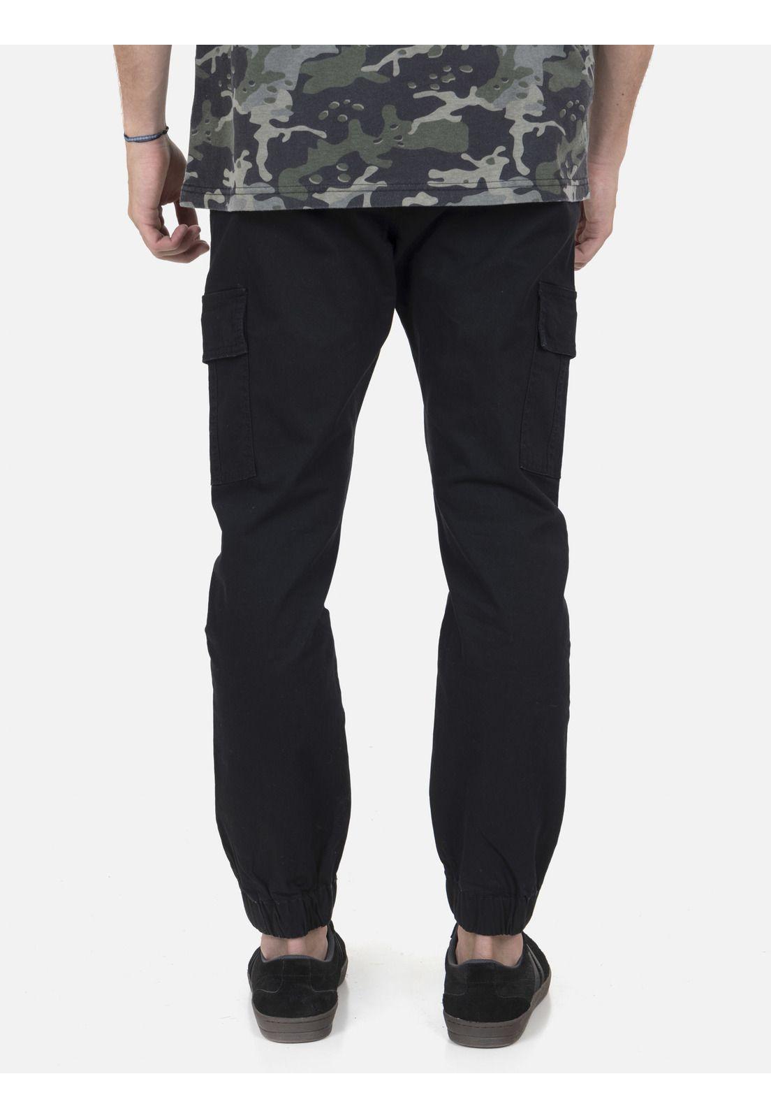 Pantalon Hombre 5N1706 Negro Maui and Sons-1