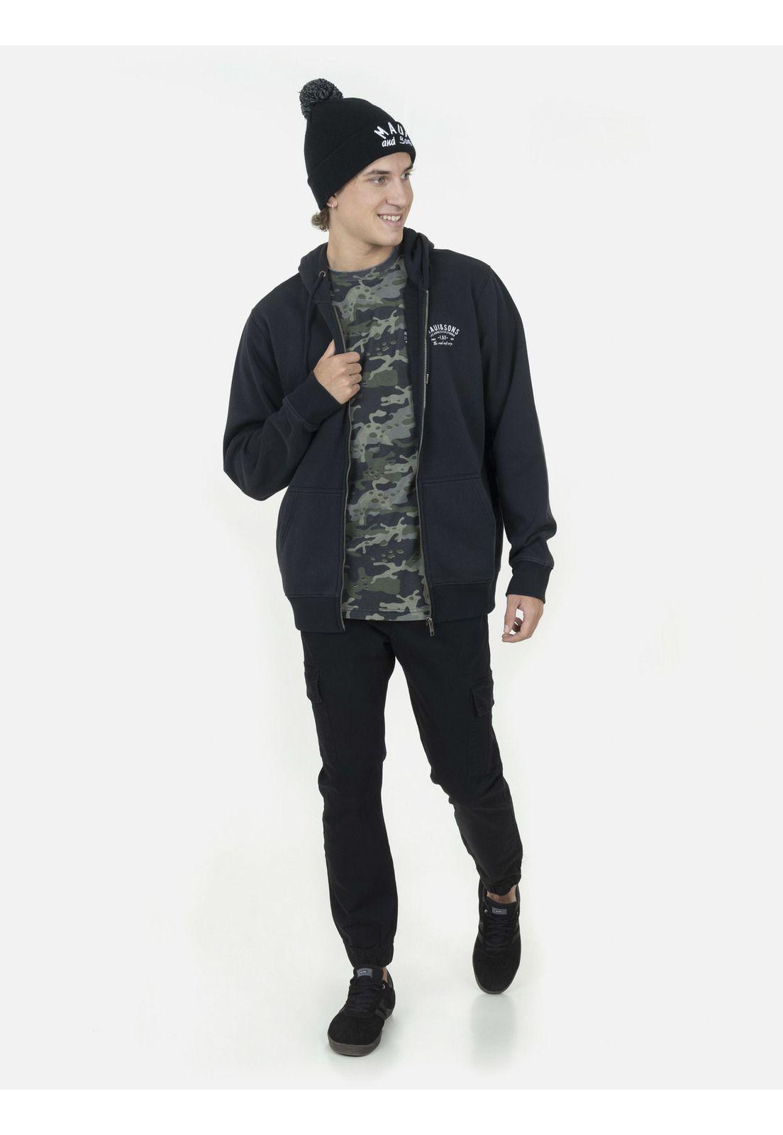 Pantalon Hombre 5N1706 Negro Maui and Sons-3