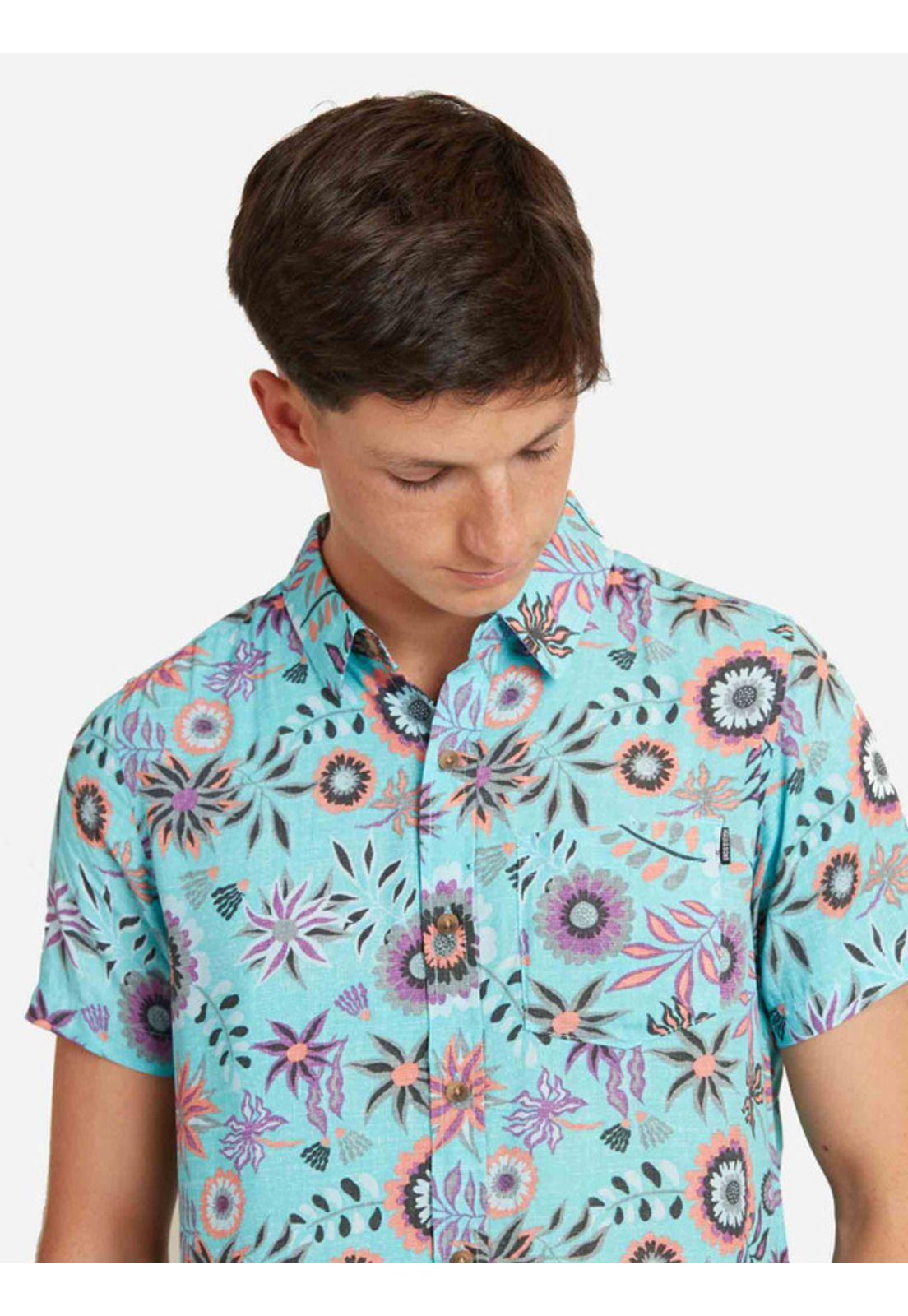 Camisa Mc 5C911 Juvenil Hombre Multicolor Maui And Sons-2