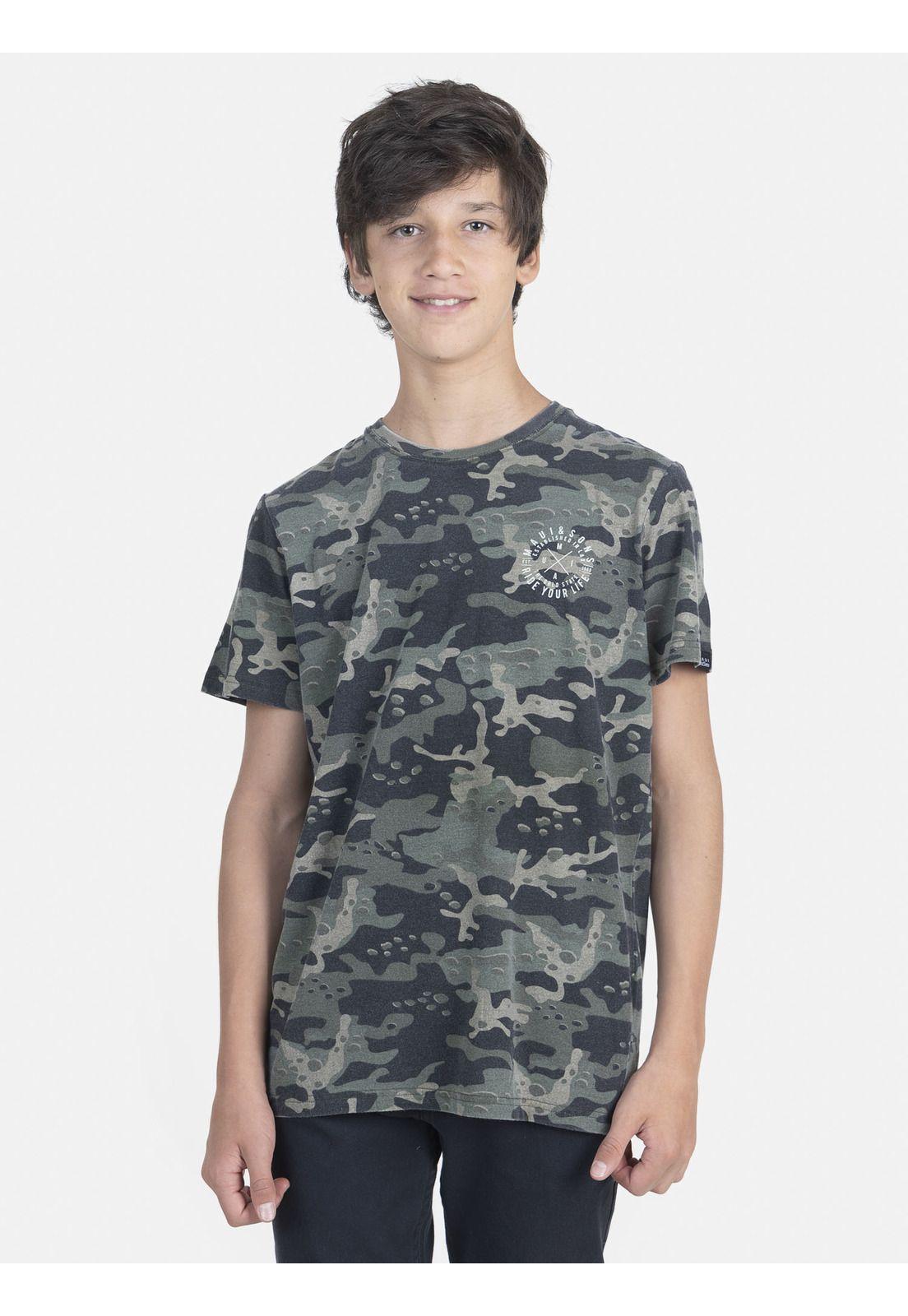 Polera Juvenil 5P1601 Multicolor Maui and Sons-0
