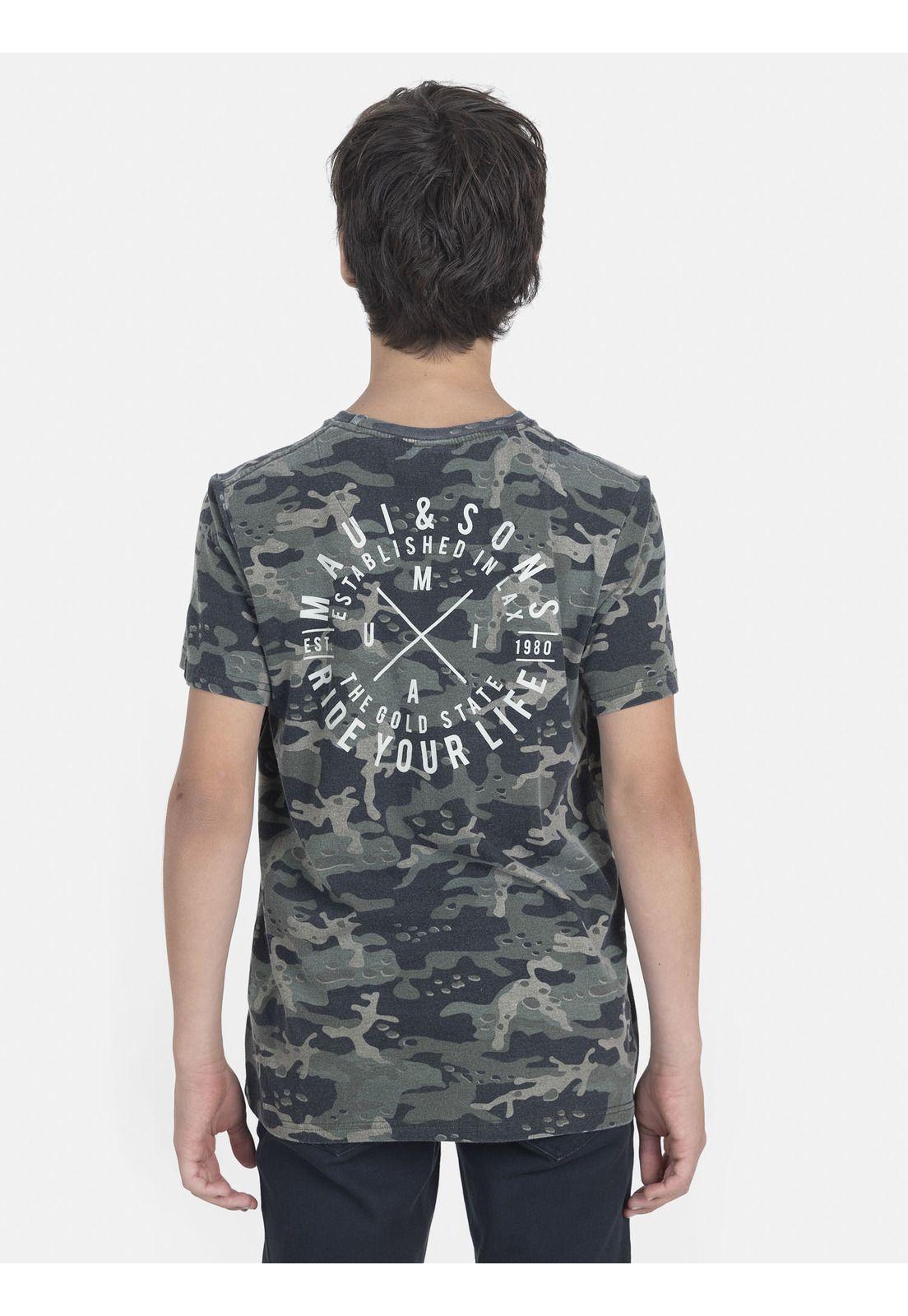 Polera Juvenil 5P1601 Multicolor Maui and Sons-1