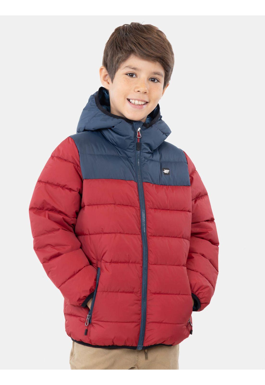 Parka Puffa Haleiwa Rojo Infantil Maui And Sons-0