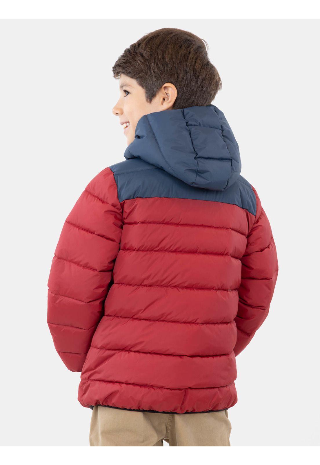 Parka Puffa Haleiwa Rojo Infantil Maui And Sons-1