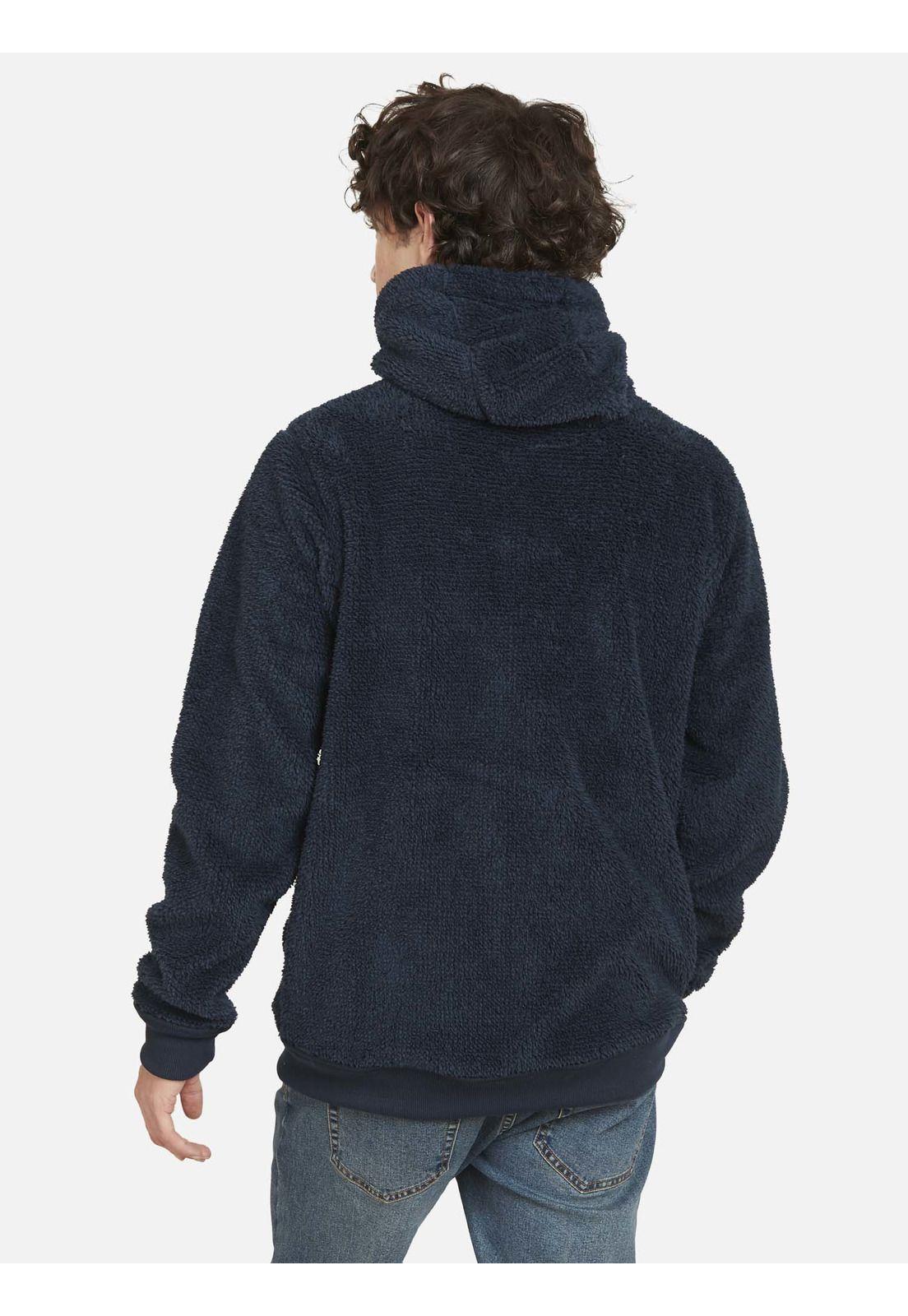 Poleron NEW CALIFORNIA SHERPA Hombre Azul Maui and Sons-1
