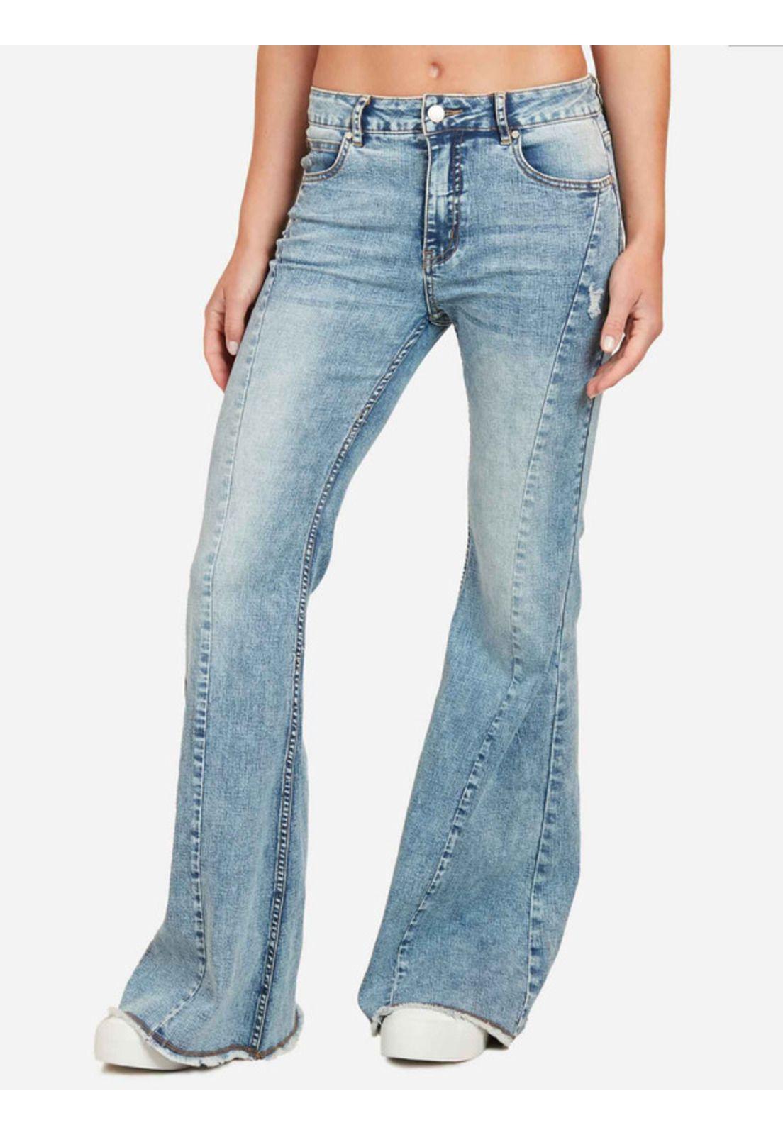 Pantalon Nice Sky Mujer Celeste Maui And Sons-0