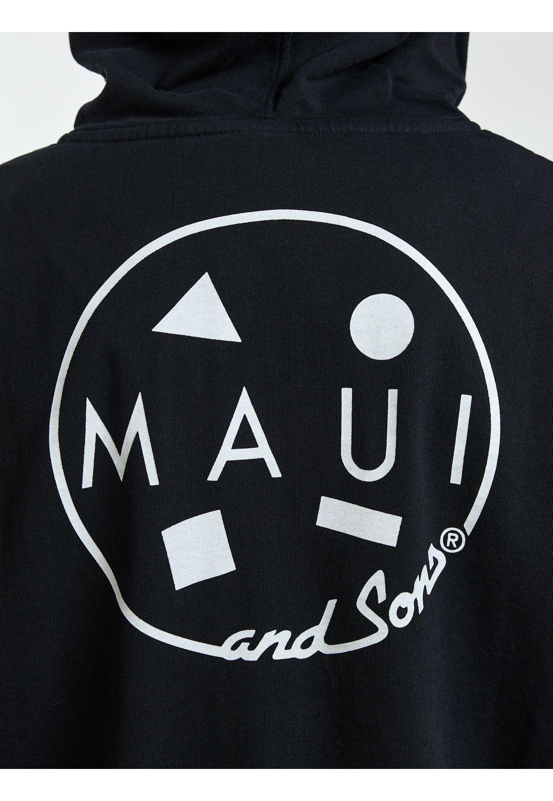 Poleron FZ Wild Negro Hombre Maui and Sons-4