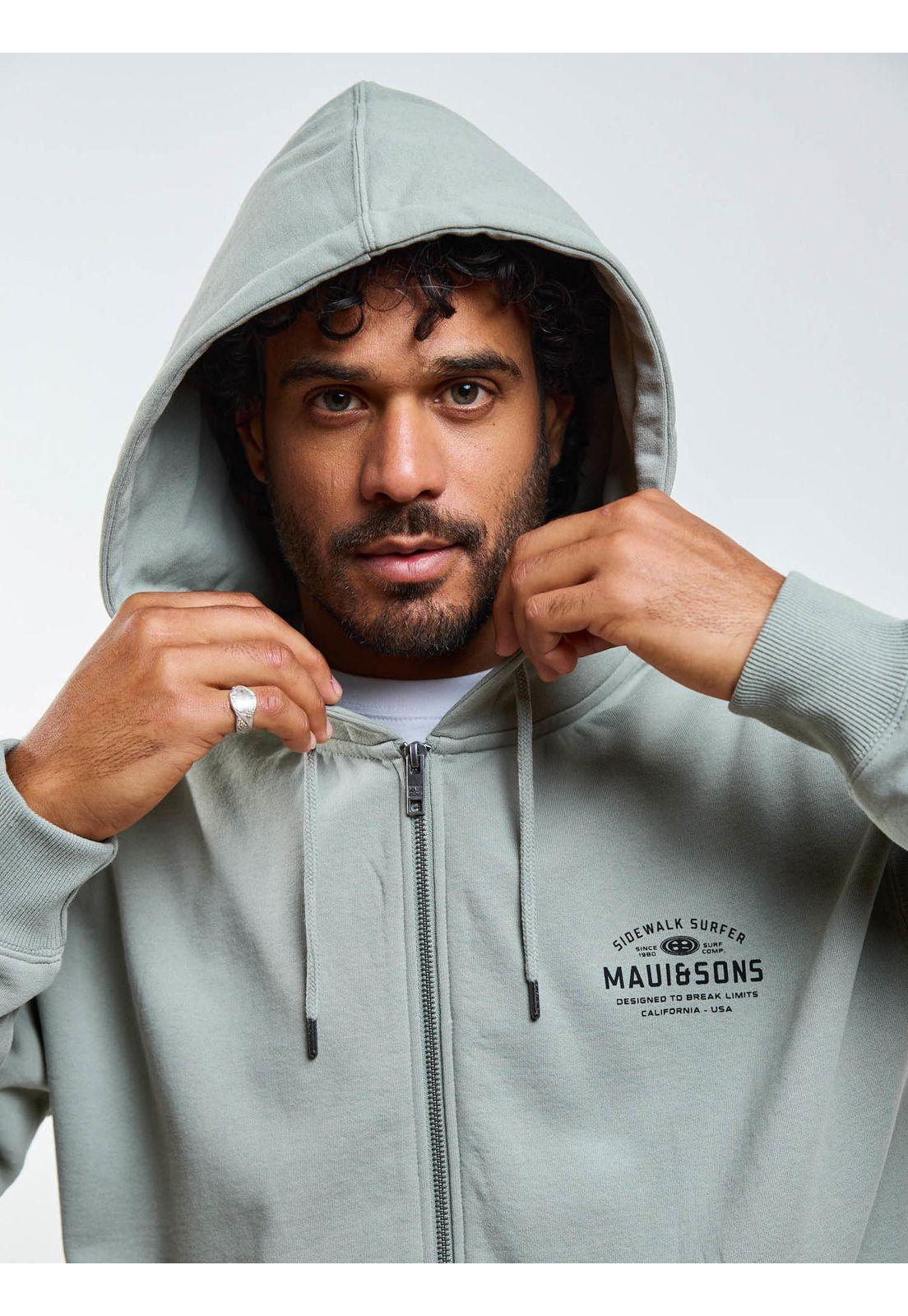 Poleron FZ Break limits Verde Hombre Maui And Sons-3