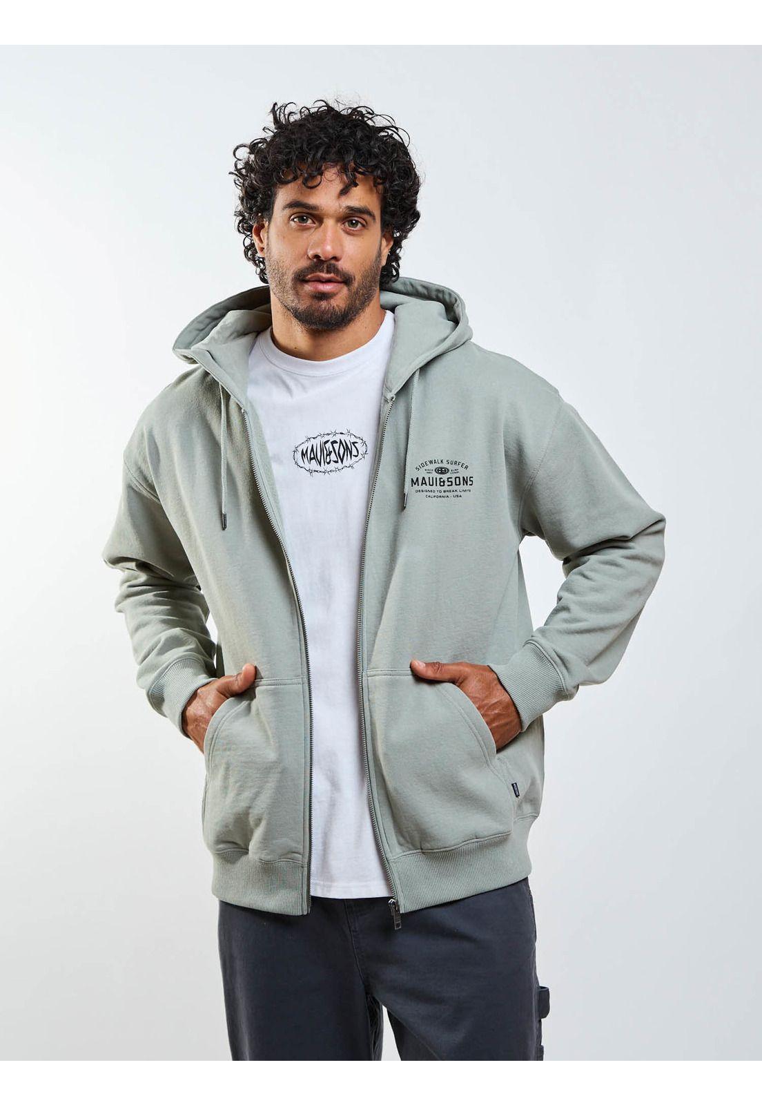 Poleron FZ Break limits Verde Hombre Maui And Sons-4