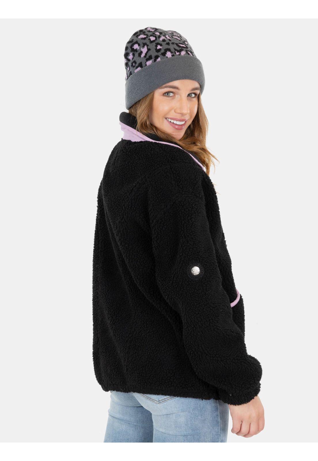 Poleron Chiporro Moonlight Gris Mujer Maui And Sons-1