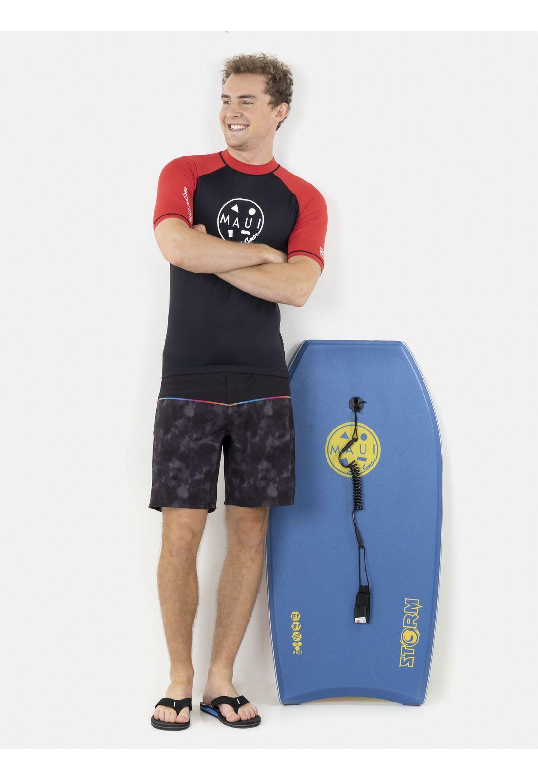 Polera CLASSIC UVP Hombre Rojo Maui and Sons-3