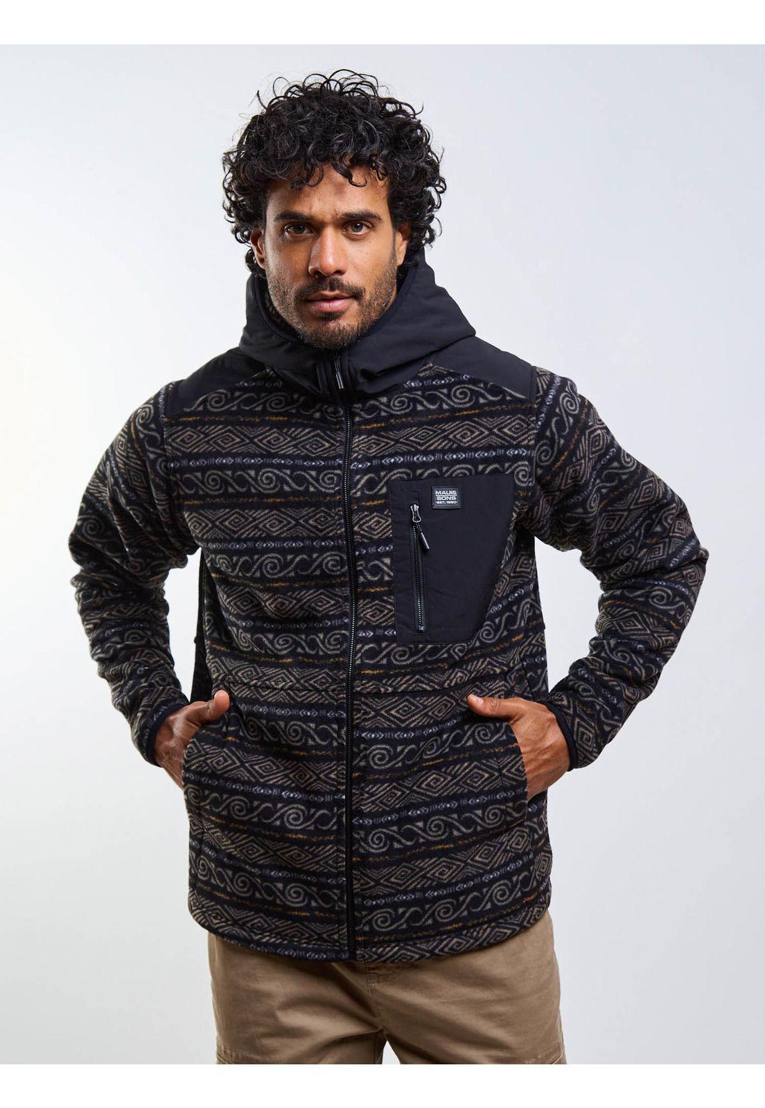 Poleron Polar Andean Multicolor Hombre Maui And Sons-3